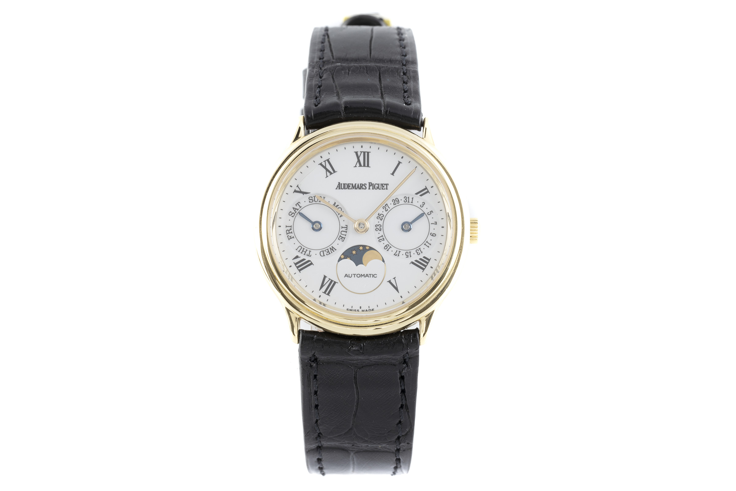 Audemars Piguet Day-Date Moonphase 18 ct gold automatic Kal. 2124
