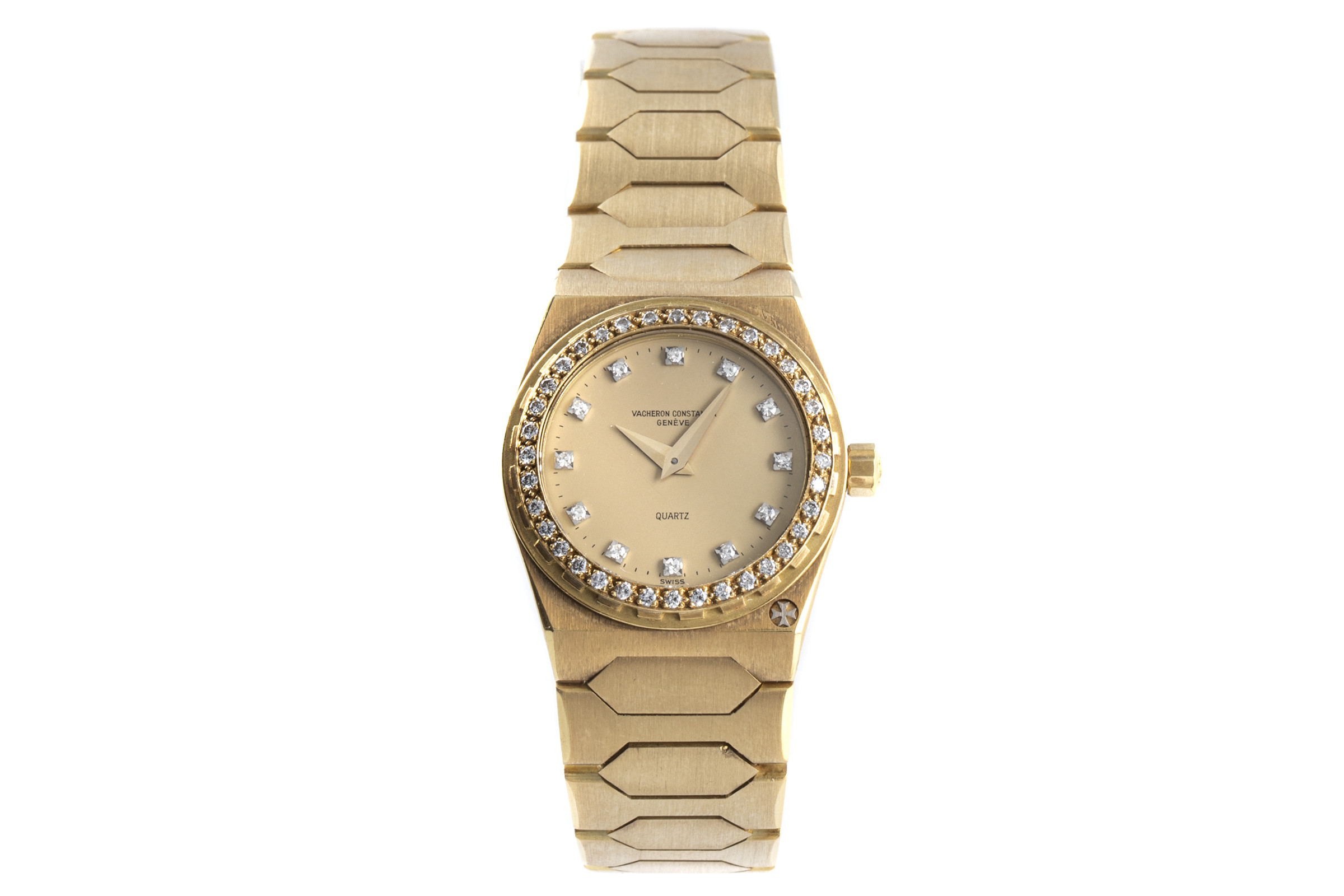 Vacheron & Constantin Classic Driver 18 ct gold quartz Kal. 1009/39 Ref. 60001