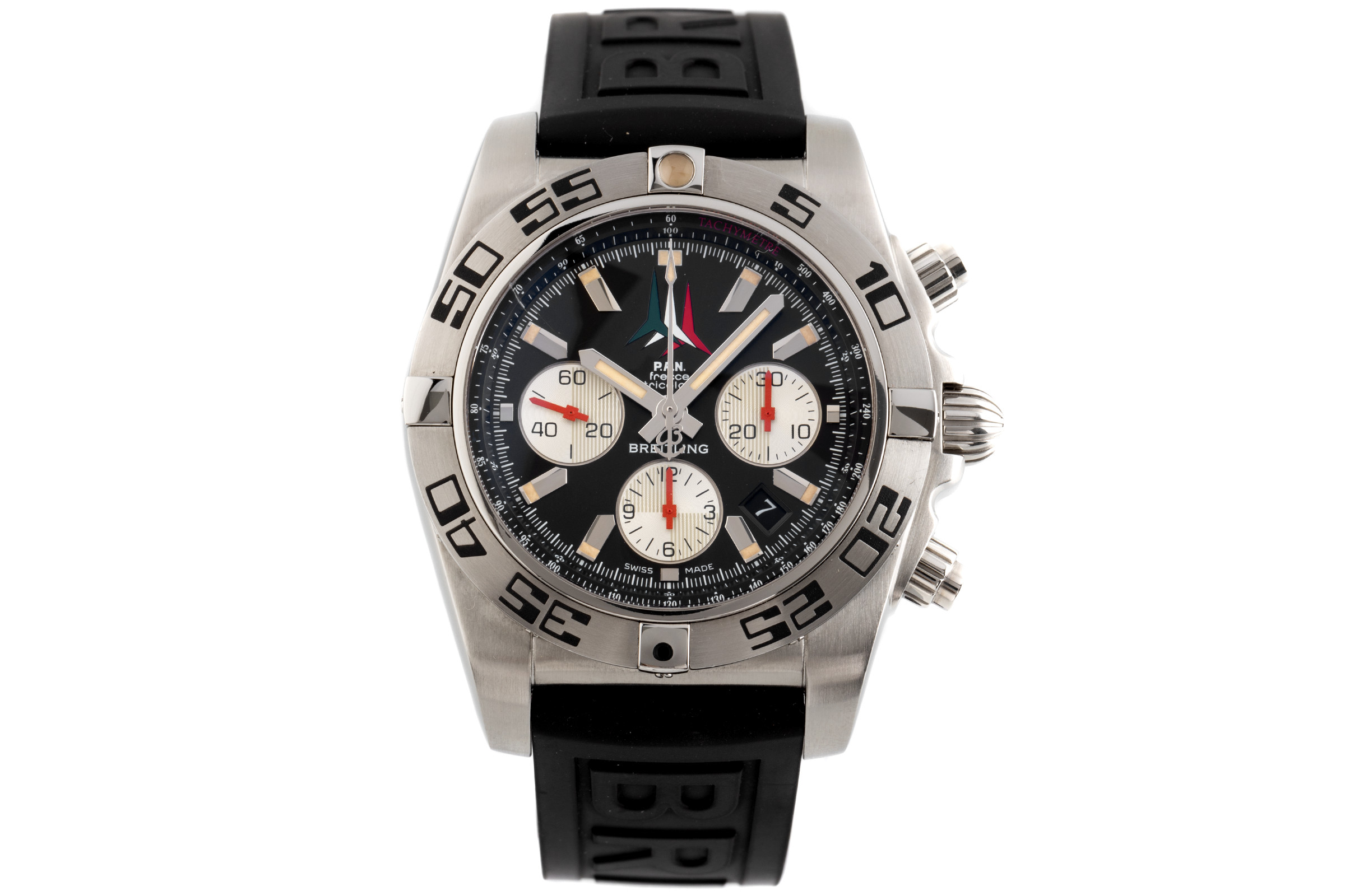 Breitling Chronomat 44 chronograph steel automatic Kal. B01 Ref. AB0110