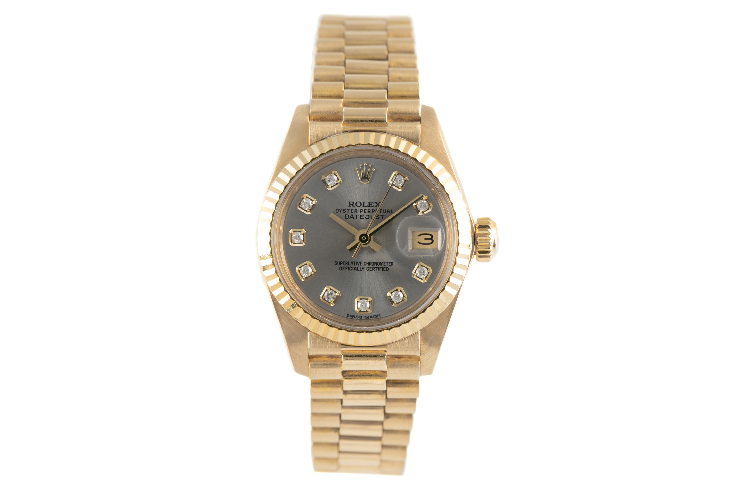 Rolex Lady Datejust 18 ct gold automatic Kal. 2030 Ref. 6917