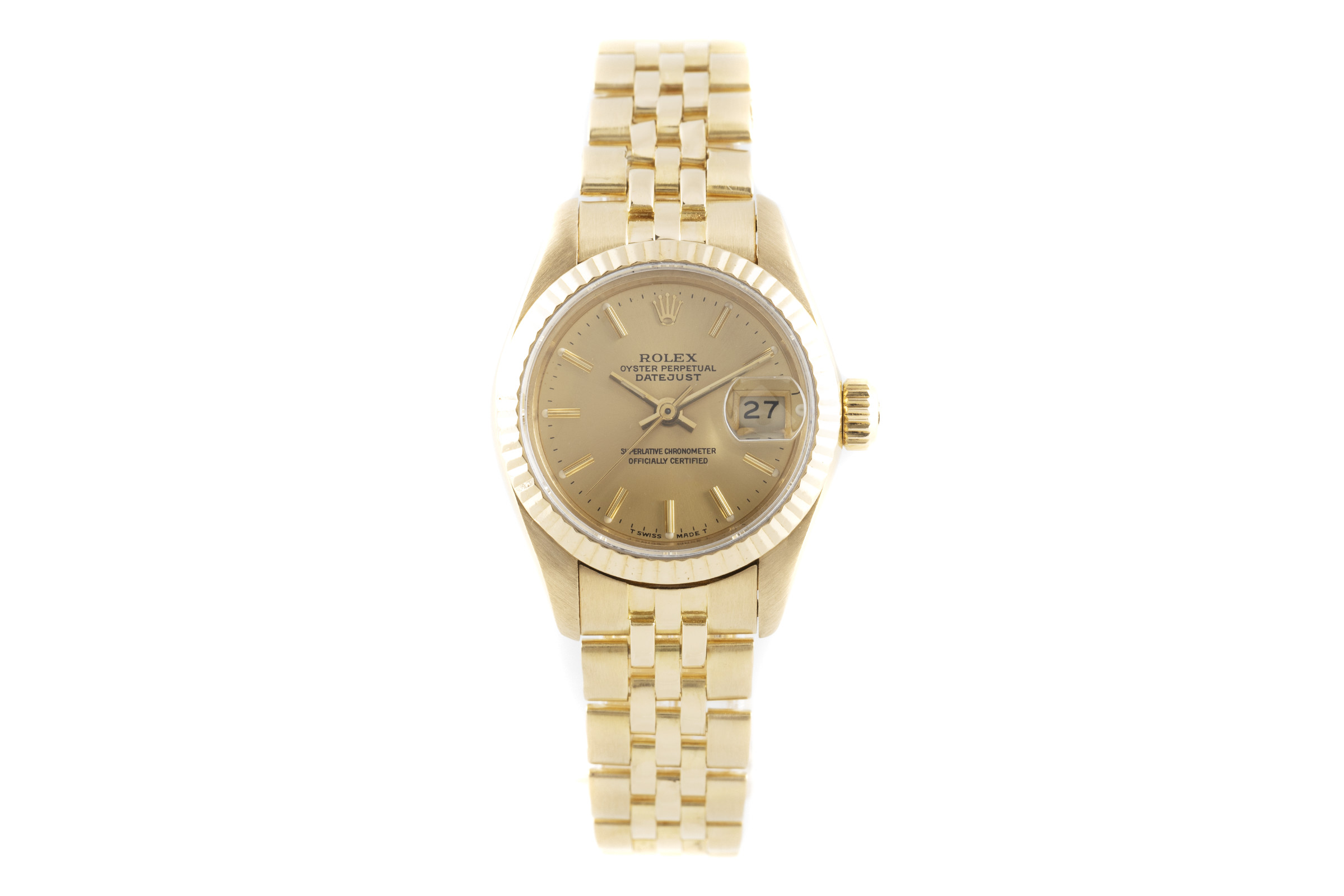 Rolex Lady Datejust 18 ct gold automatic Kal. 2135 Ref. 69178