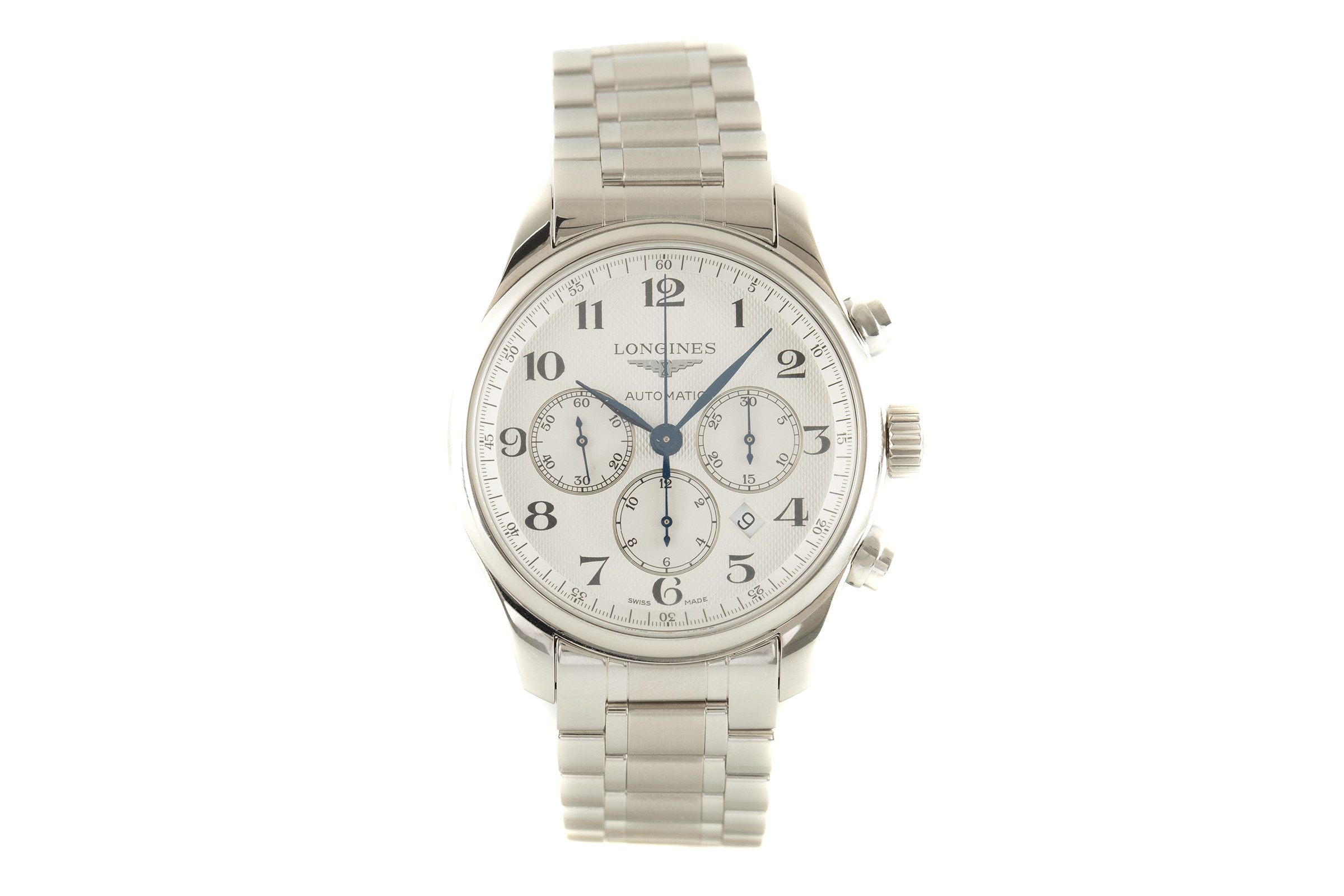Longines Master Collection chronograph steel automatic Kal. L688.2 Ref. L2.859.4