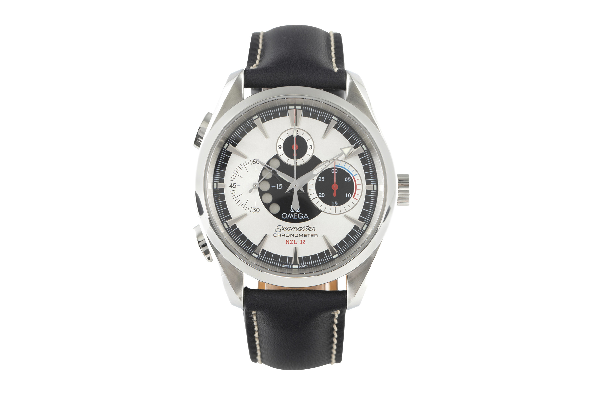 Omega Seamaster chronograph steel automatic Kal. 3602 Ref. 2813.30.81