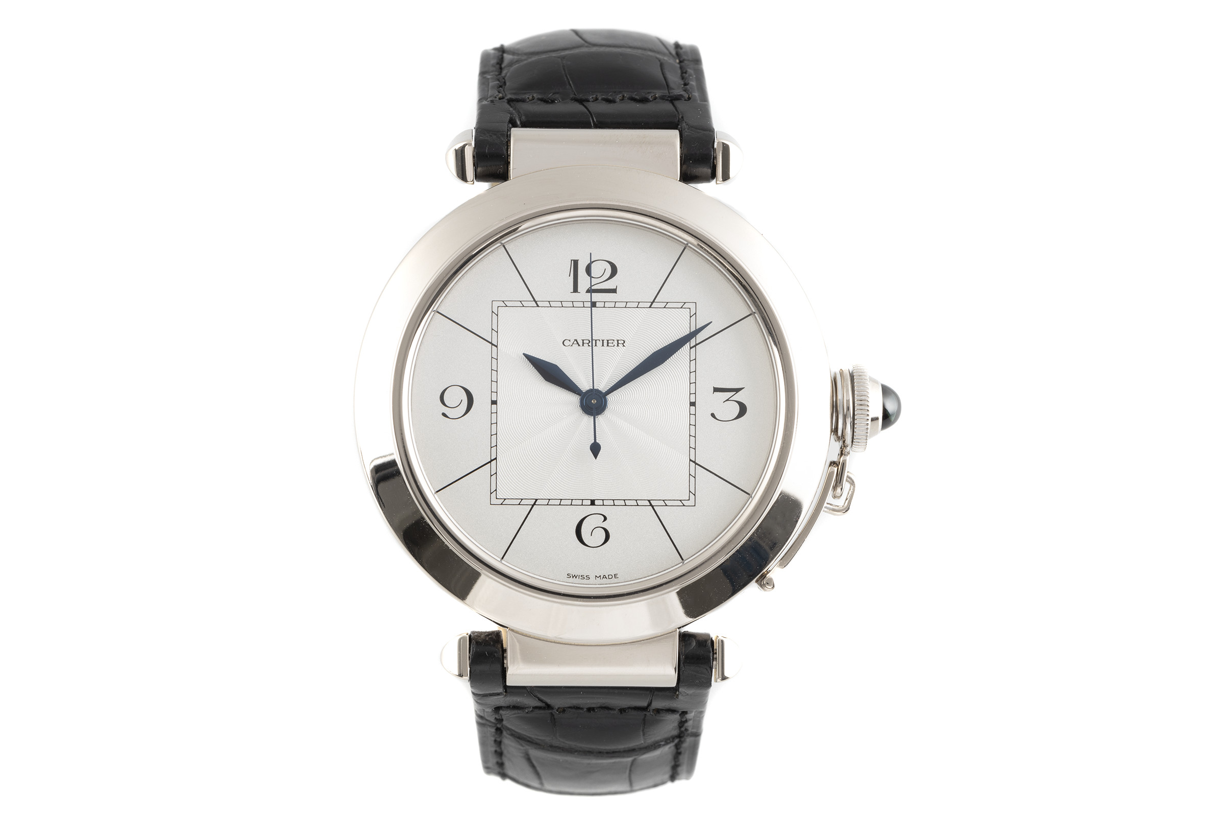 Cartier Pasha 18 ct white gold automatic Kal. 8000MC Ref. 2727