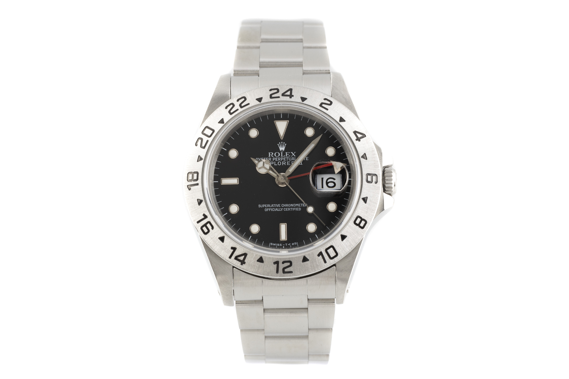 Rolex Explorer II steel automatic Kal. 3185 Ref. 16570