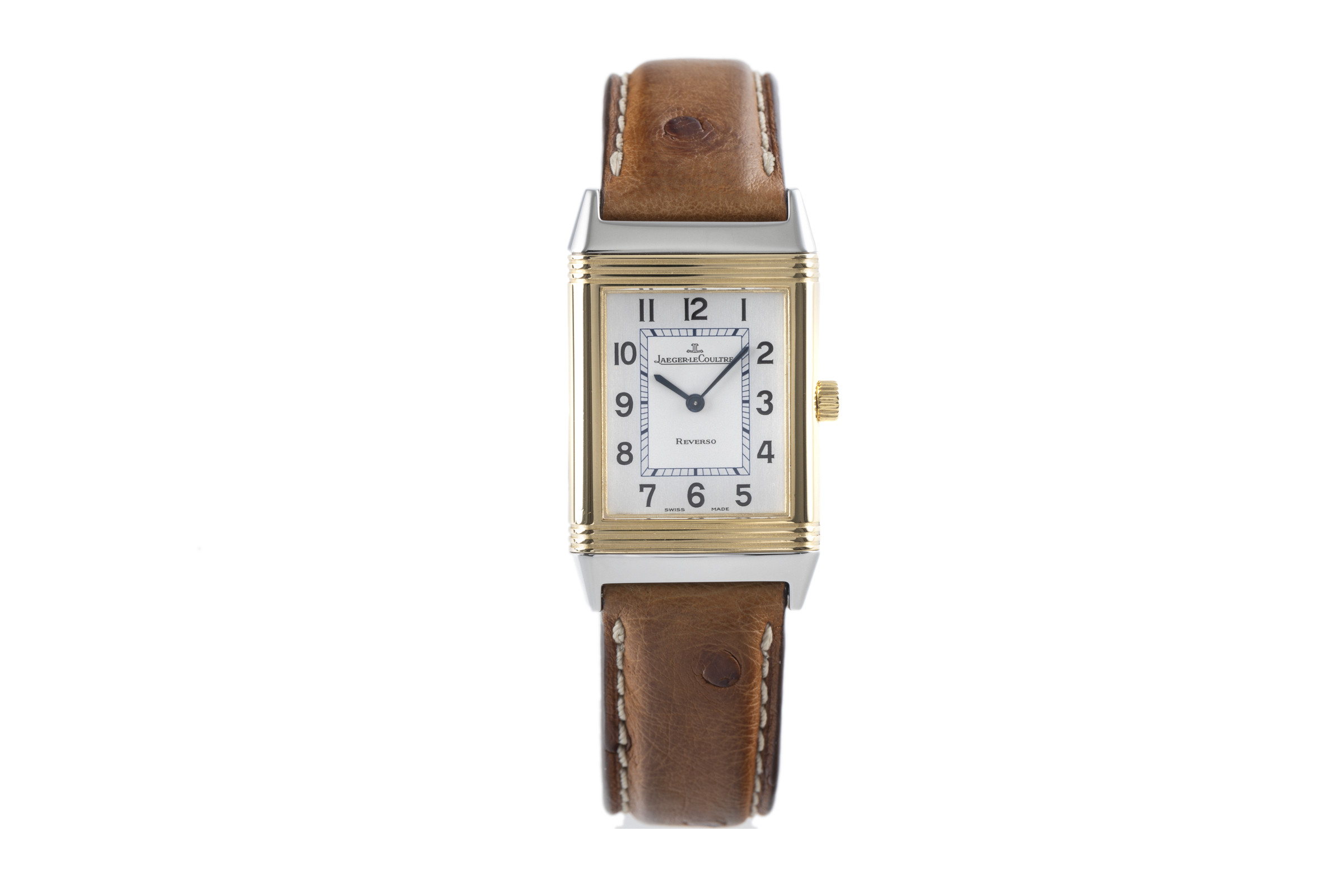 Jaeger-LeCoultre Reverso steel / gold quartz Kal. H1137 Ref. 252.5.08