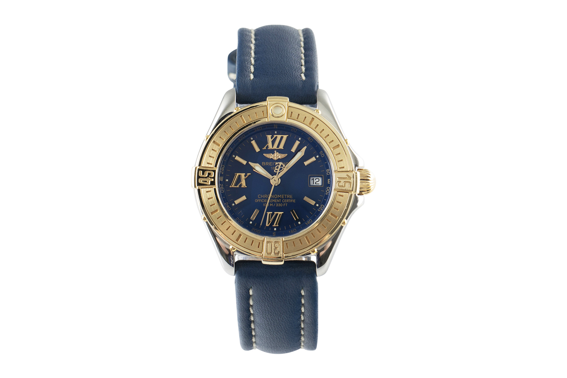 Breitling B-Class steel / gold quartz Kal. B71 Ref. D71365