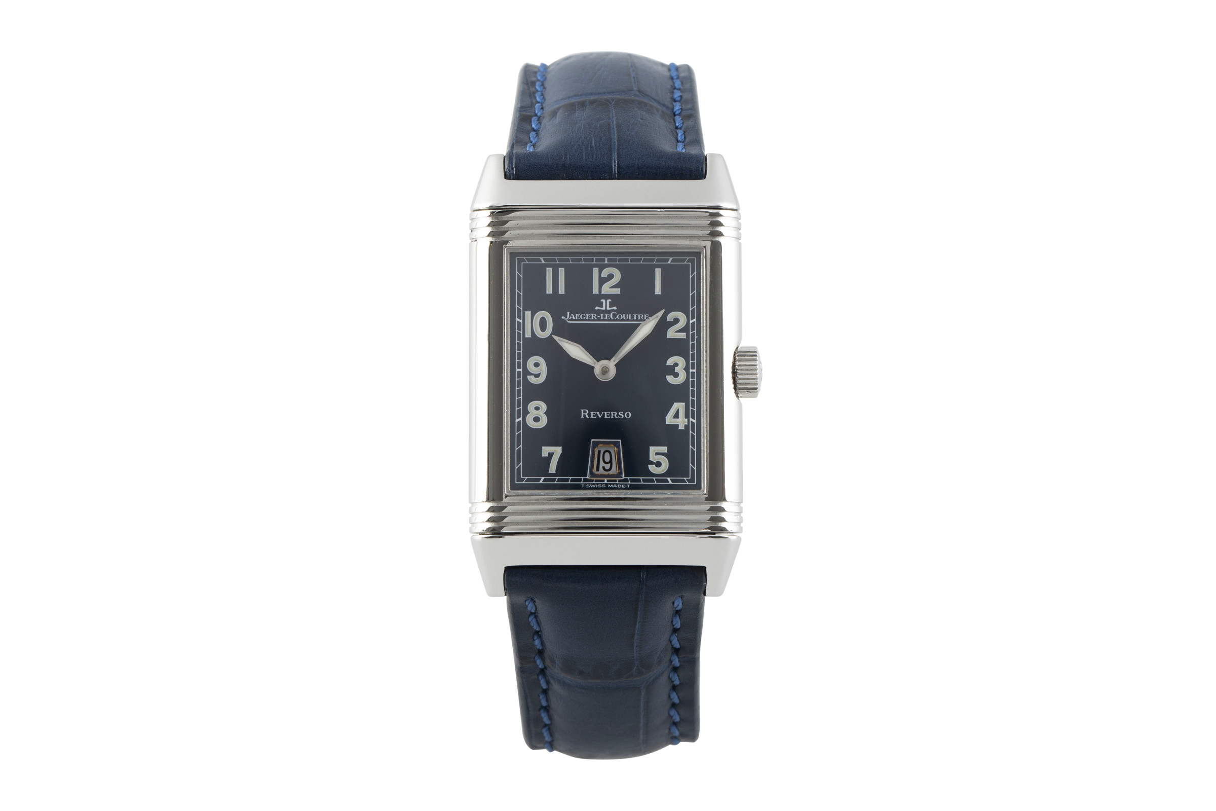 Jaeger-LeCoultre Reverso steel quartz Kal. 612R Ref. 270.8.12