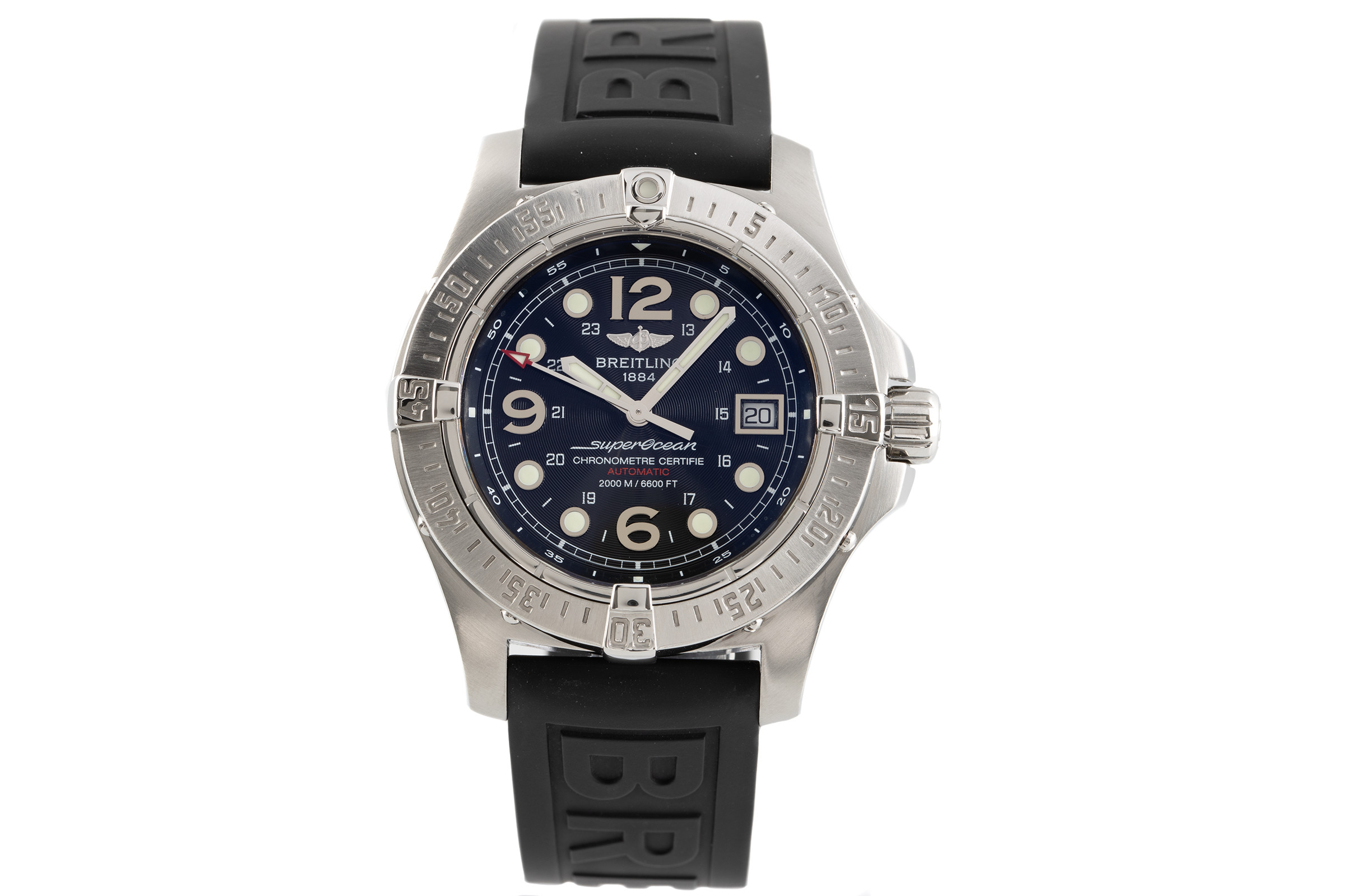 Breitling Superocean steel automatic Kal. B17 Ref. A17390