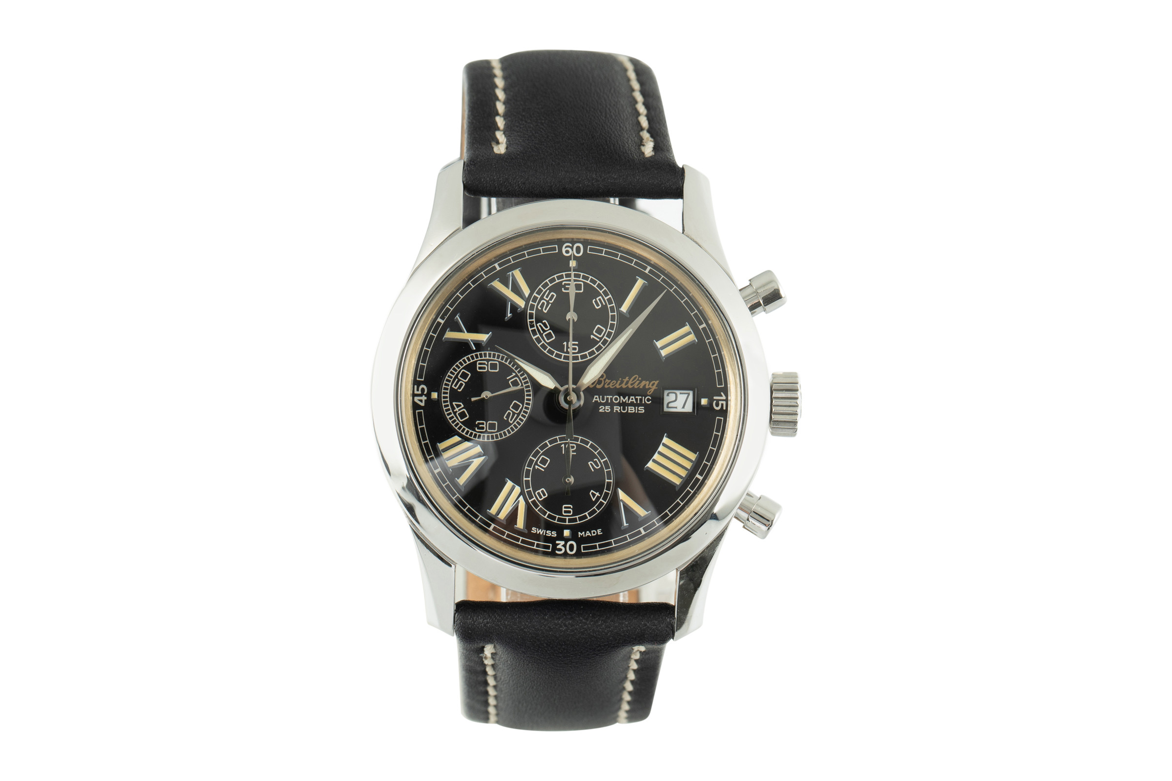 Breitling Grand Premier chronograph steel automatic Kal. B13 Ref. A13024.1