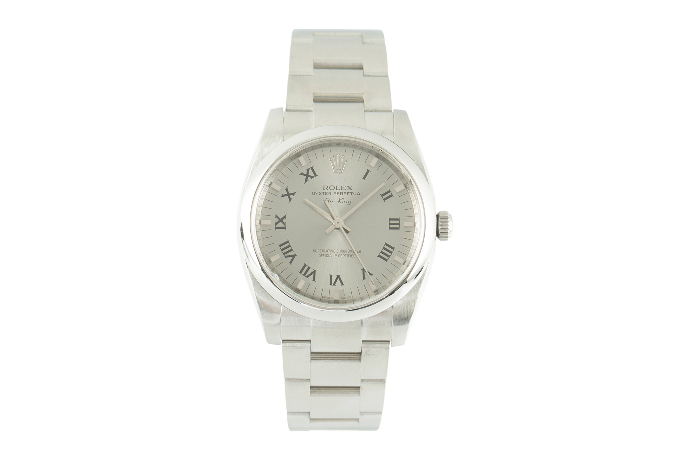 Rolex Air King steel automatic Kal. 3130 Ref. 114200