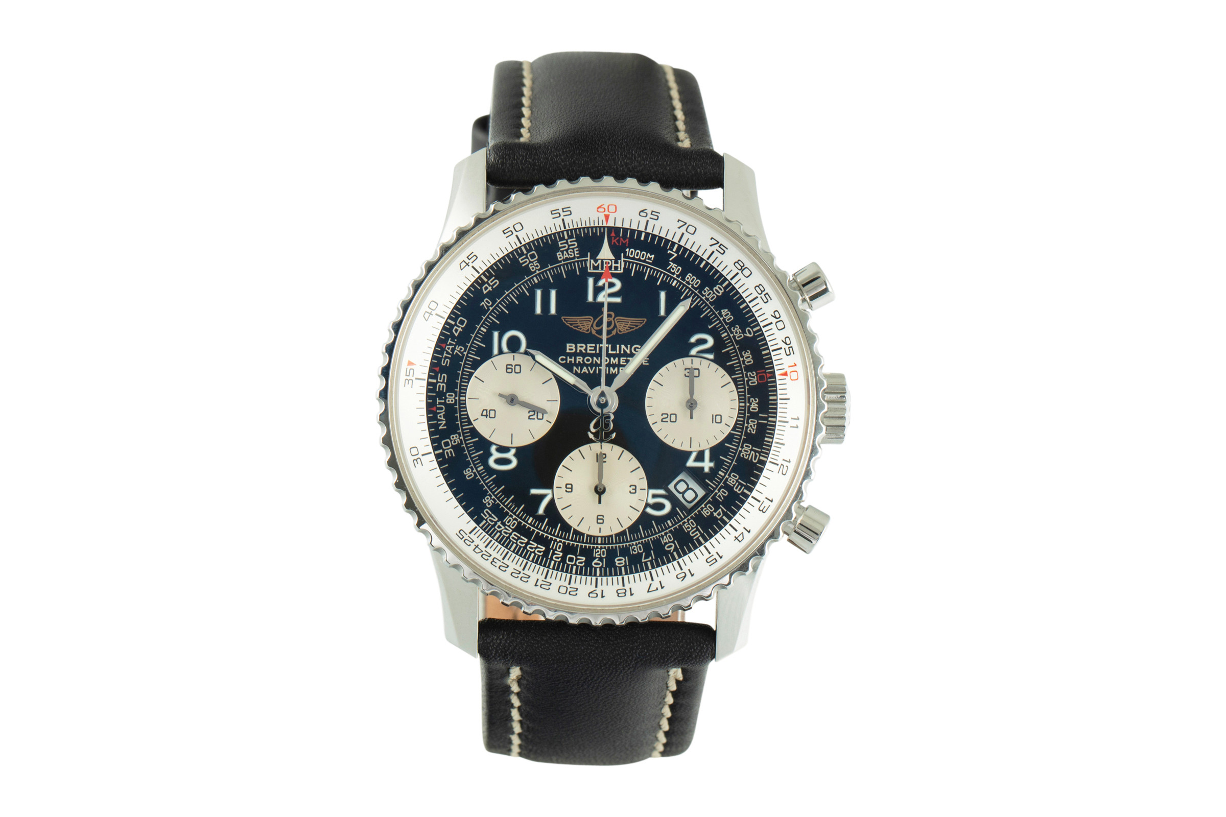 Breitling Navitimer steel automatic Kal. B23 Ref. A23322