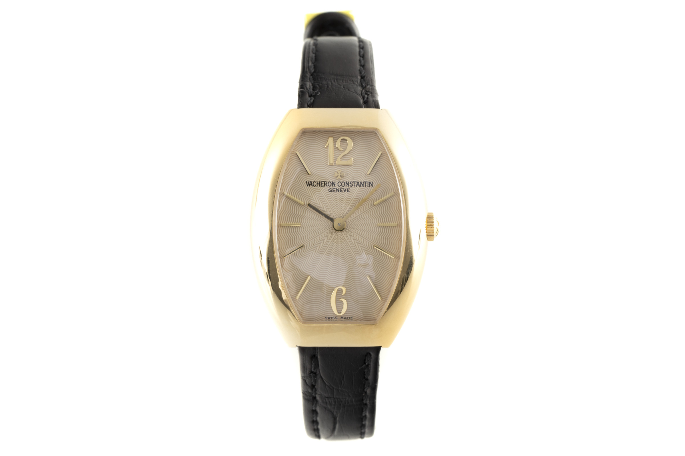 Vacheron & Constantin gerie 18 ct gold quartz Kal. 1202 Ref. 25040/000J