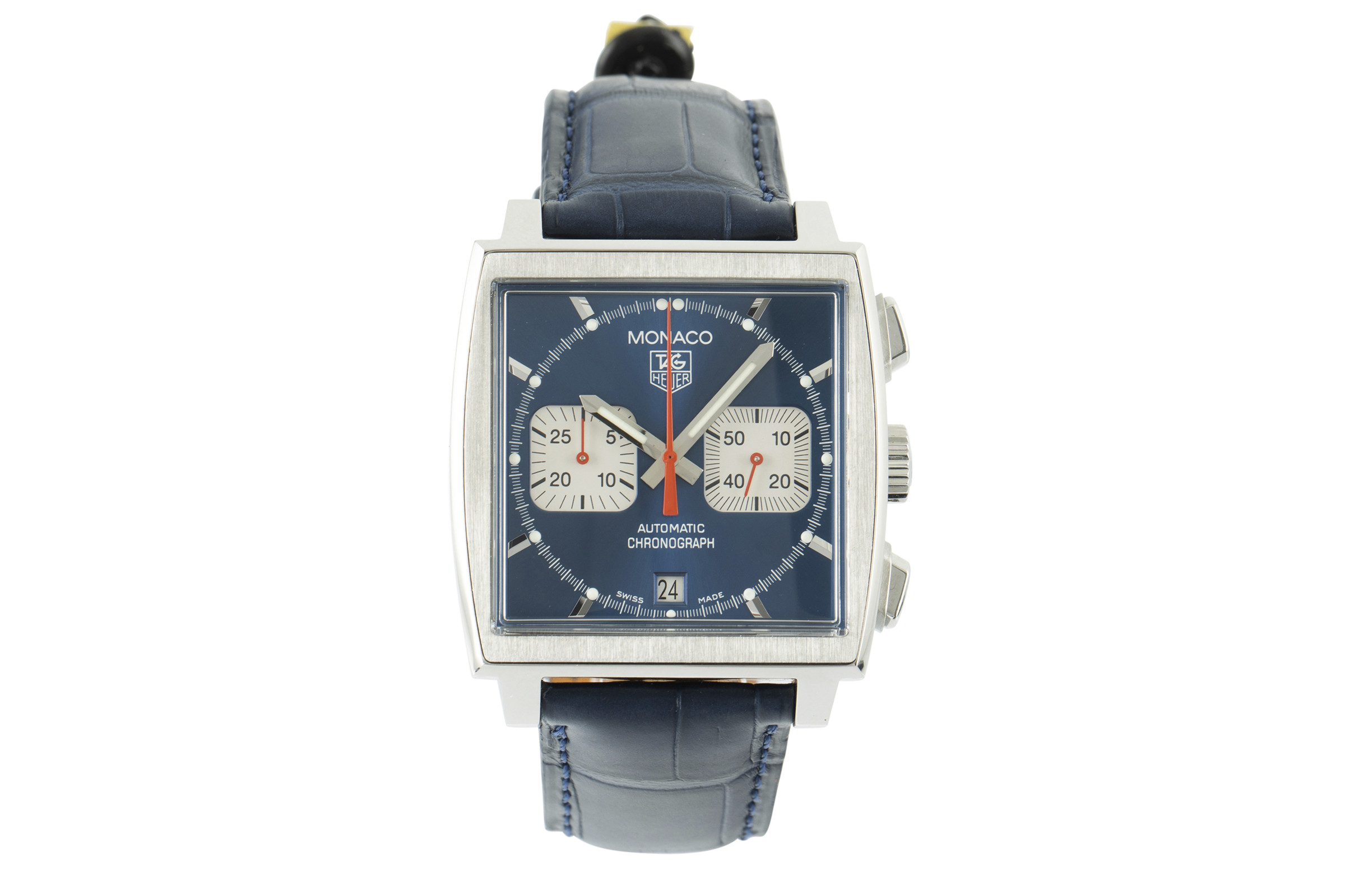 Tag Heuer Monaco chronograph steel automatic Kal. 17 Ref. CW2113-0