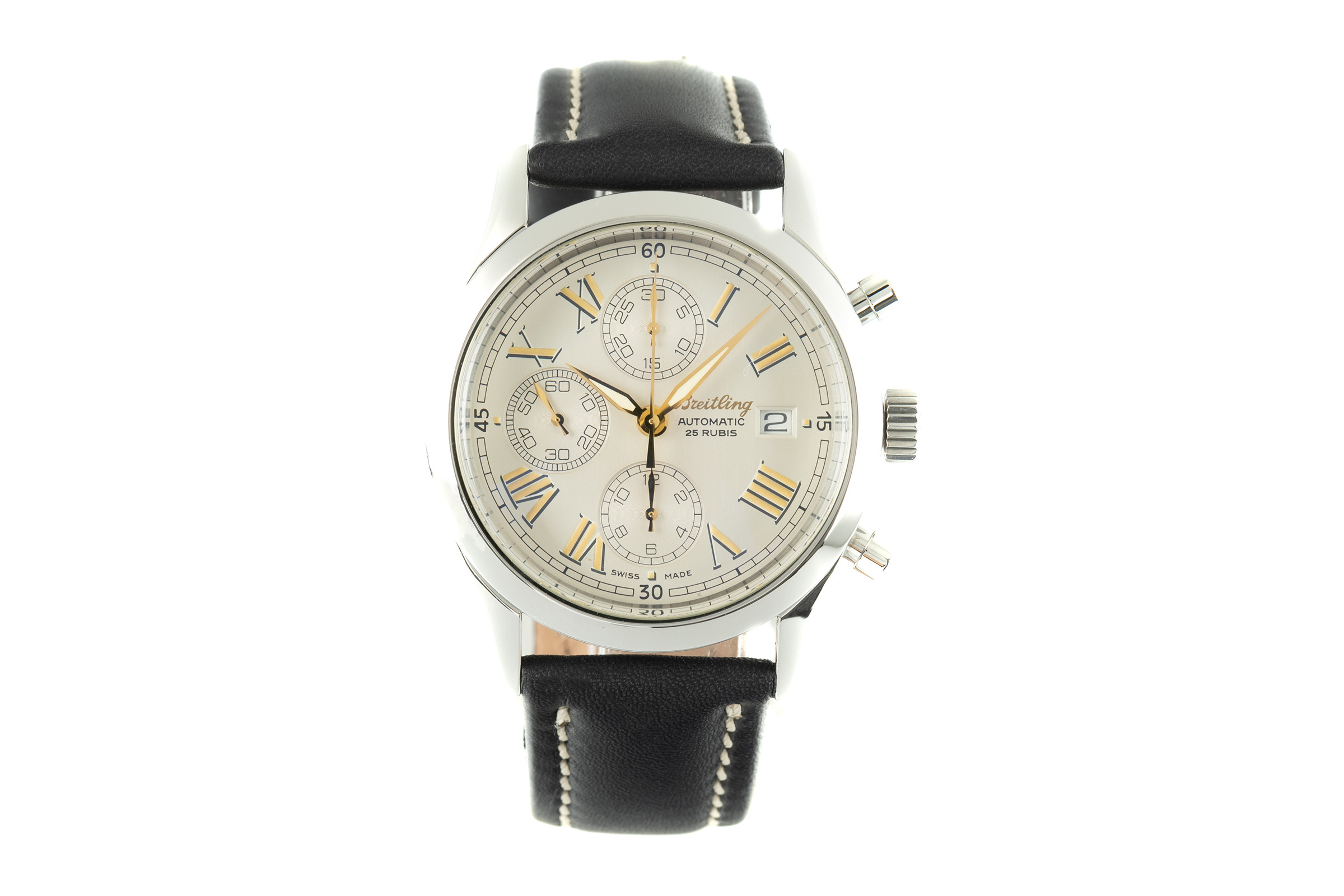 Breitling Grand Premier chronograph steel automatic Kal. B13 Ref. A13024.1