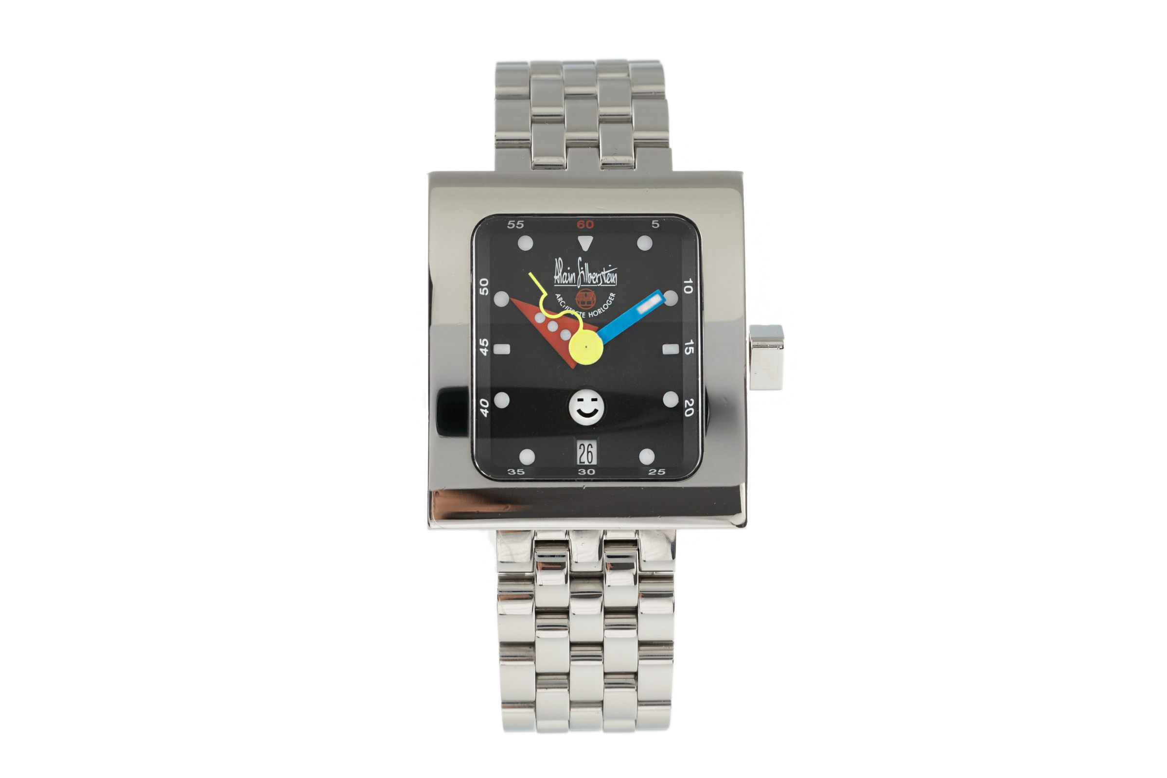 Alain Silberstein Pave Smileday automatic 