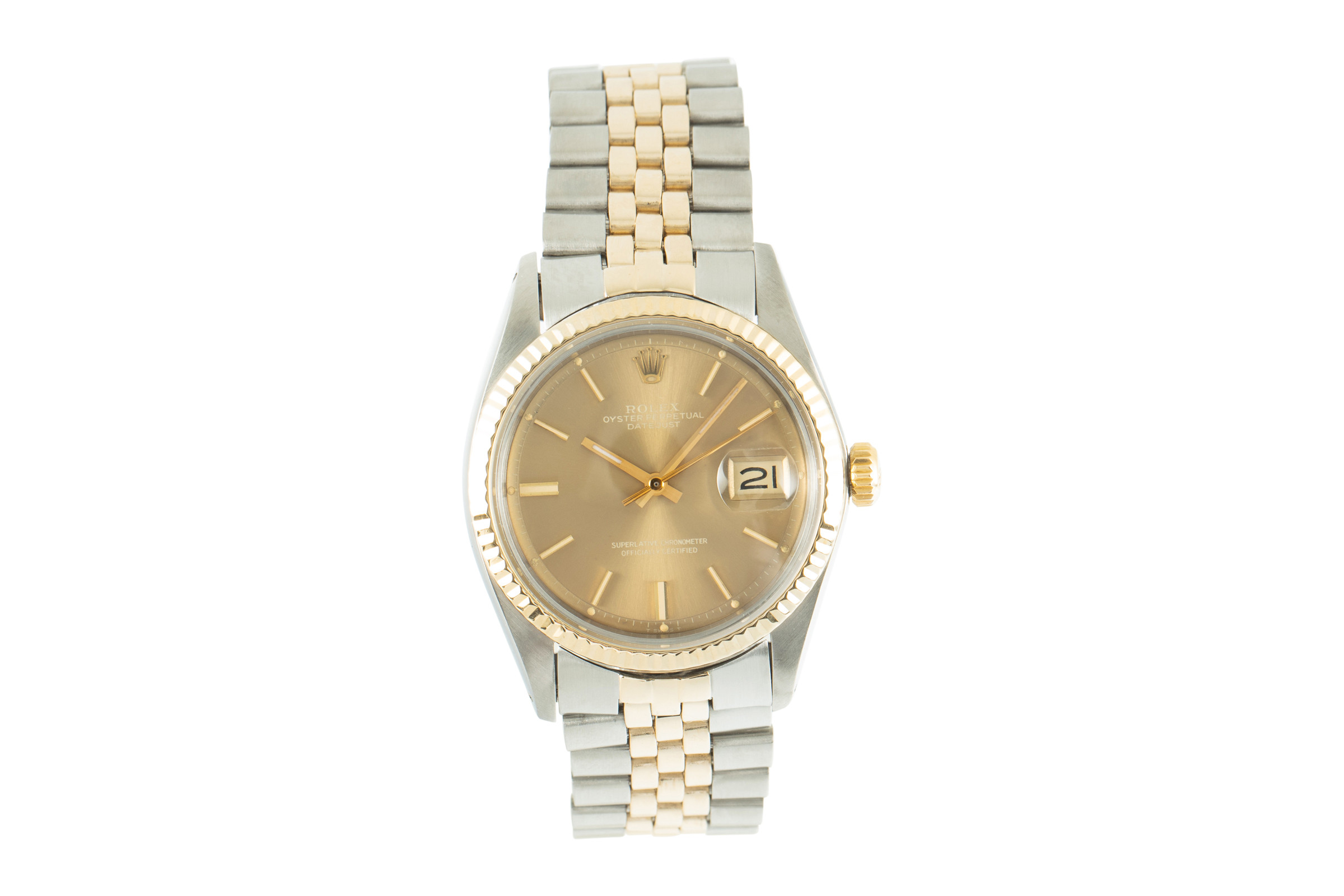 Rolex Datejust steel / gold automatic Kal. 1570 Ref. 1601 VINTAGE