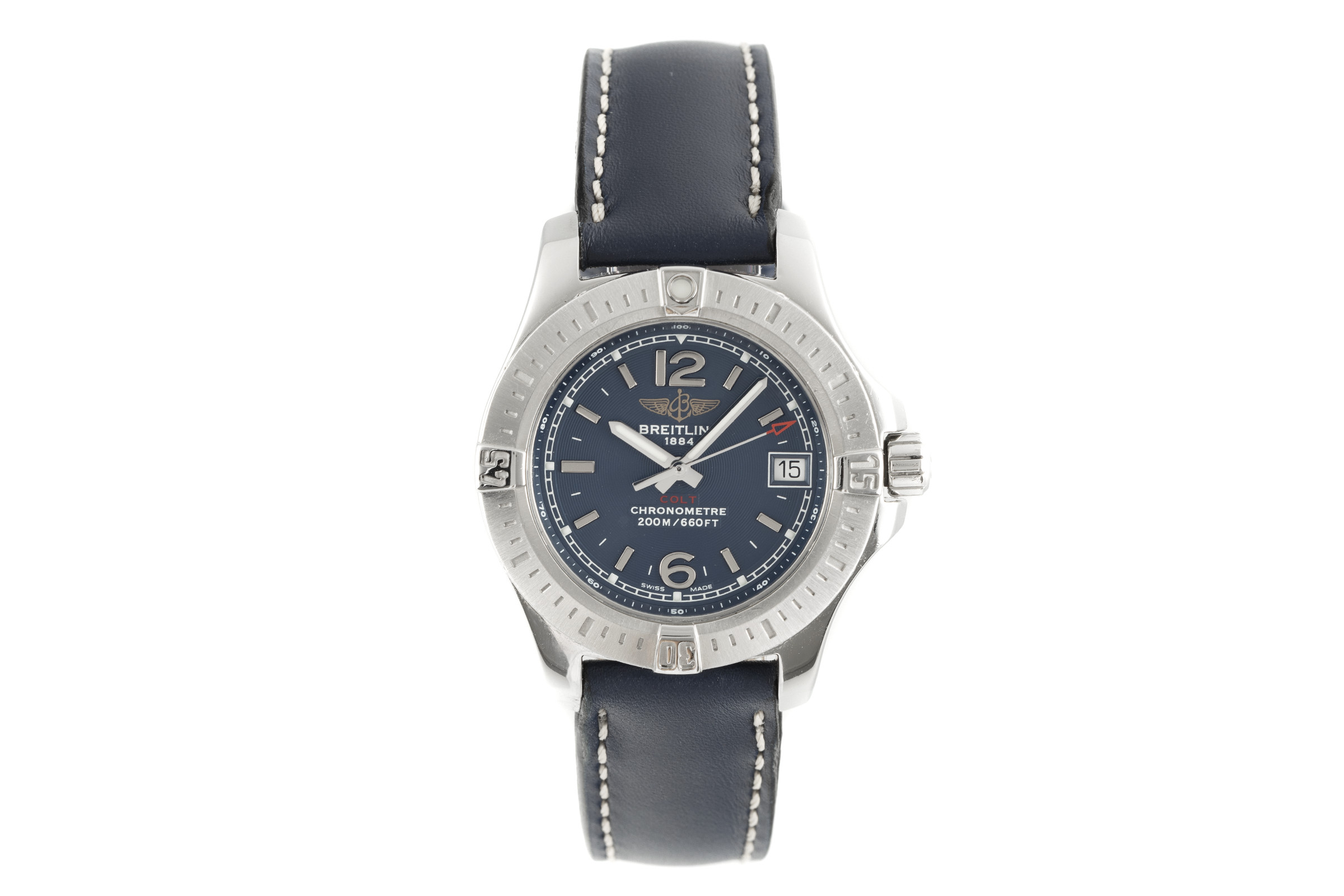 Breitling Colt steel quartz Kal. B77 Ref. A77388