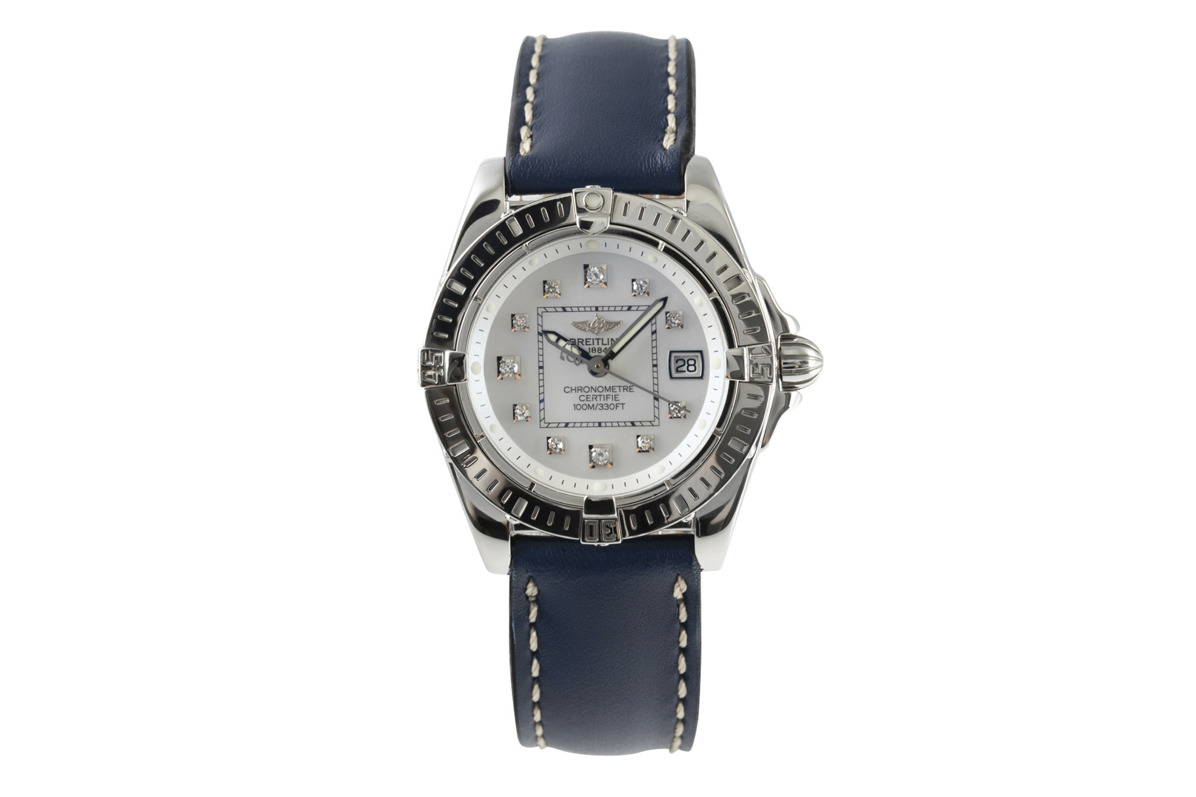Breitling Galactic steel quartz Kal. B71 Ref. A71356