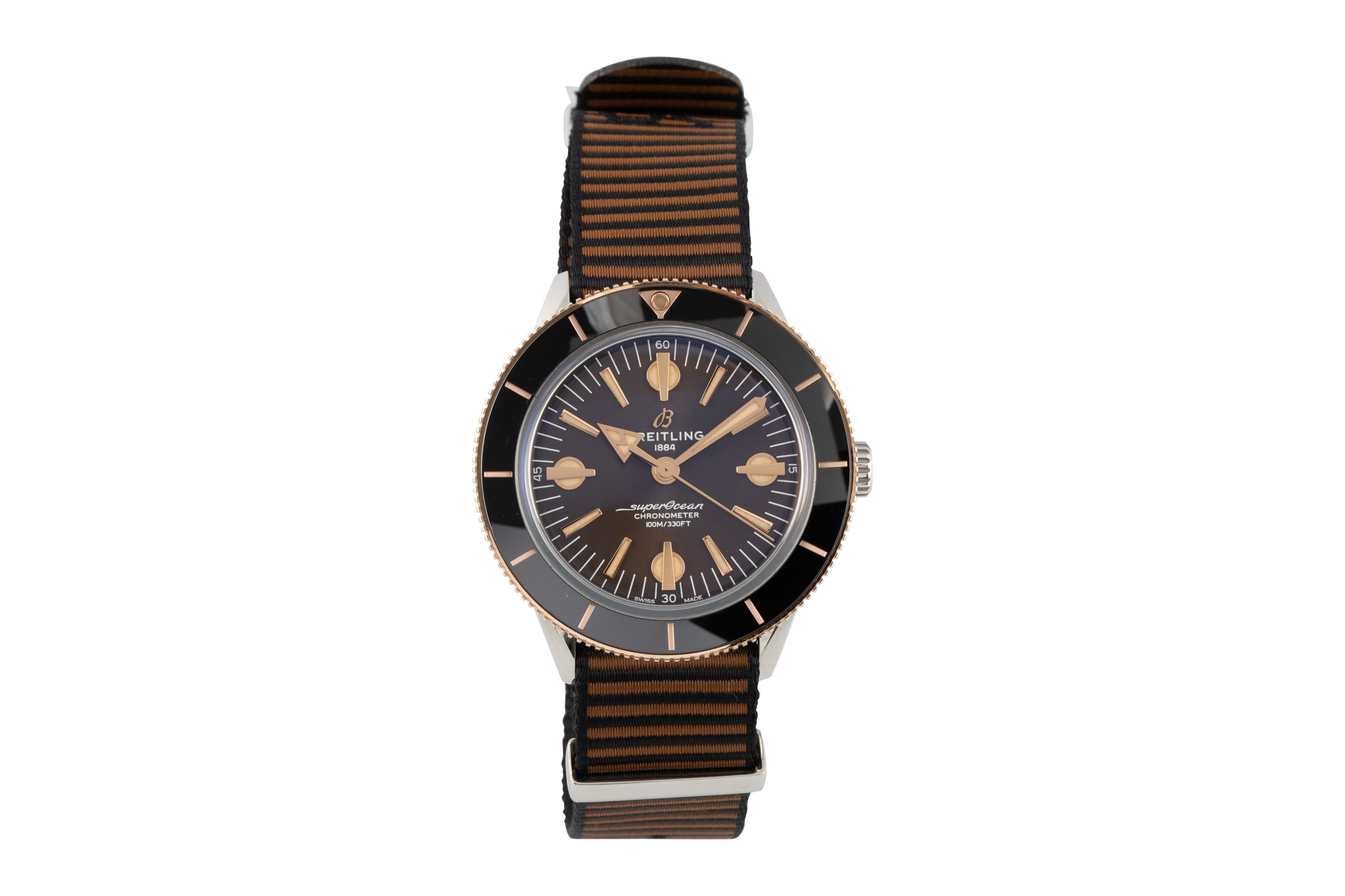 Breitling Superocean steel / gold automatic Kal. B10 Ref. U10370