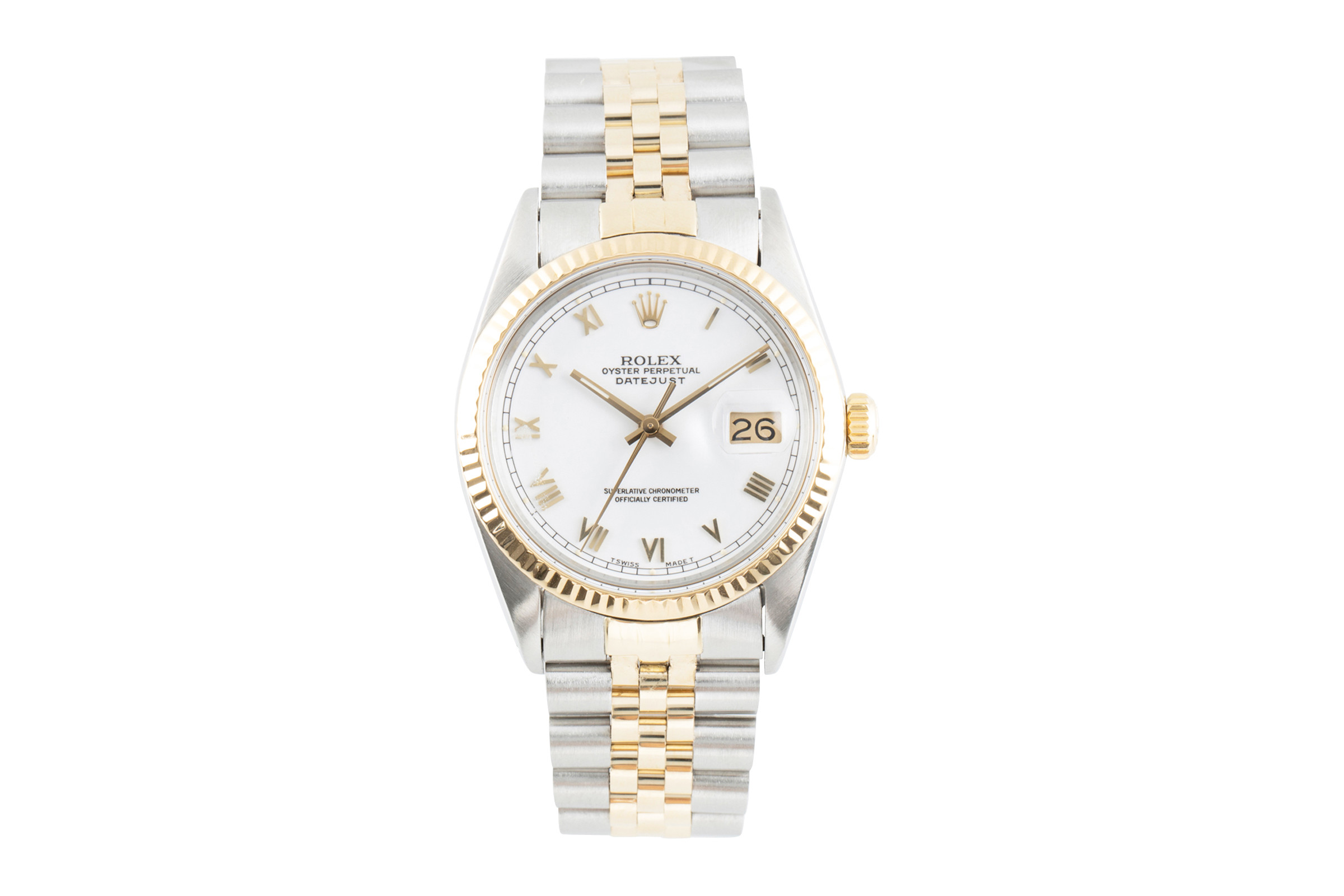 Rolex Datejust steel / gold automatic Kal. 3035 Ref. 16013
