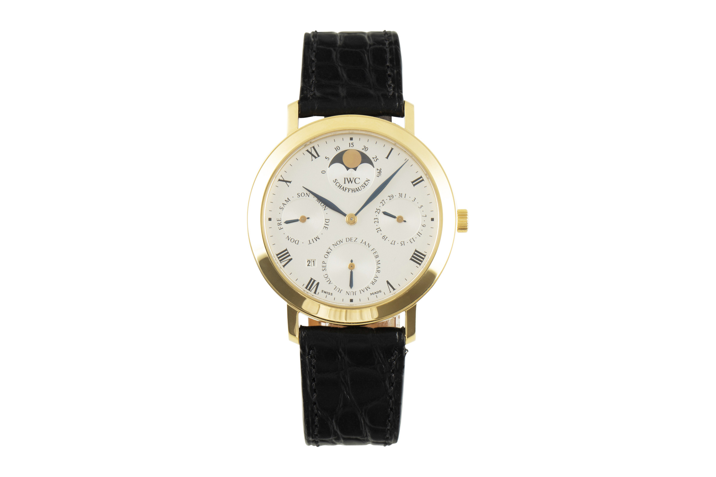 IWC Portofino 18 ct gold manual winding Kal. 18561 Ref. 2050