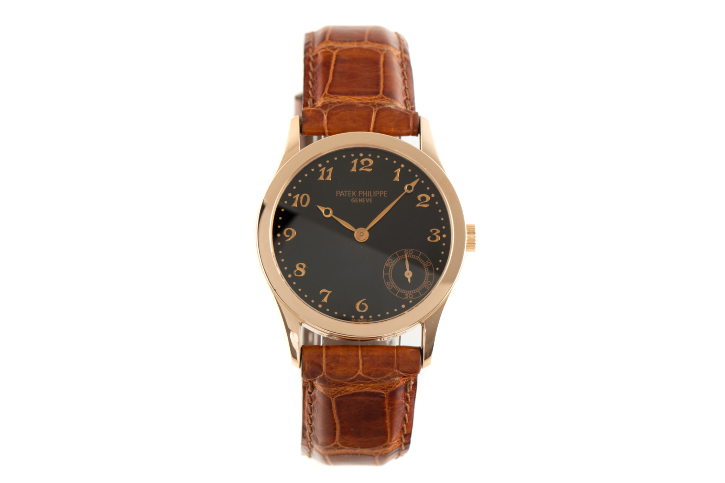 Patek Philippe Calatrava 18 ct red gold automatic Kal. 240PS Ref. 5026
