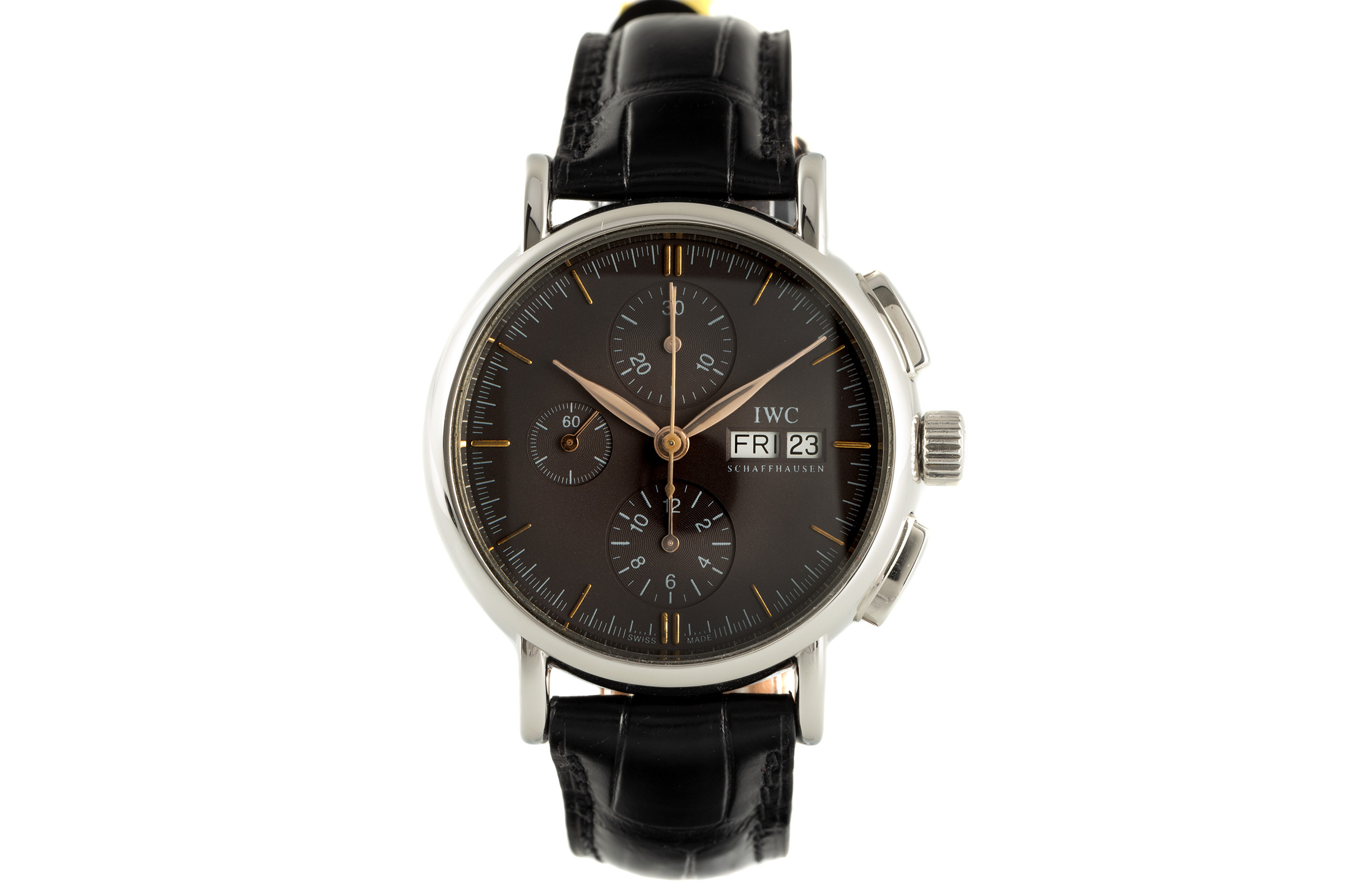 IWC Portofino chronograph steel automatic Kal. 79320 Ref. IW3783