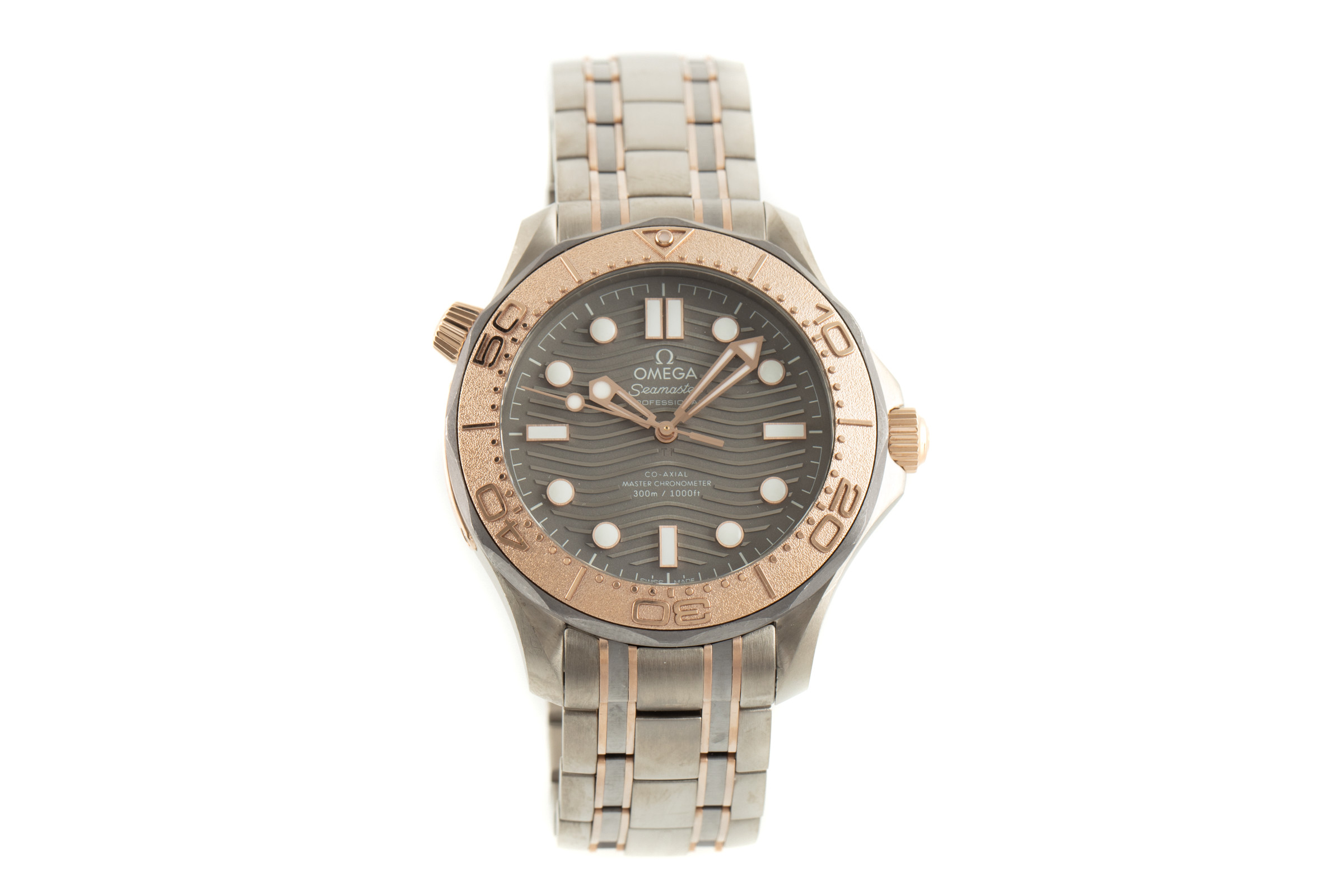 Omega Seamaster titanium / gold automatic Kal. 8806 Ref. 210.60.42.20.99.001, TJZ010580