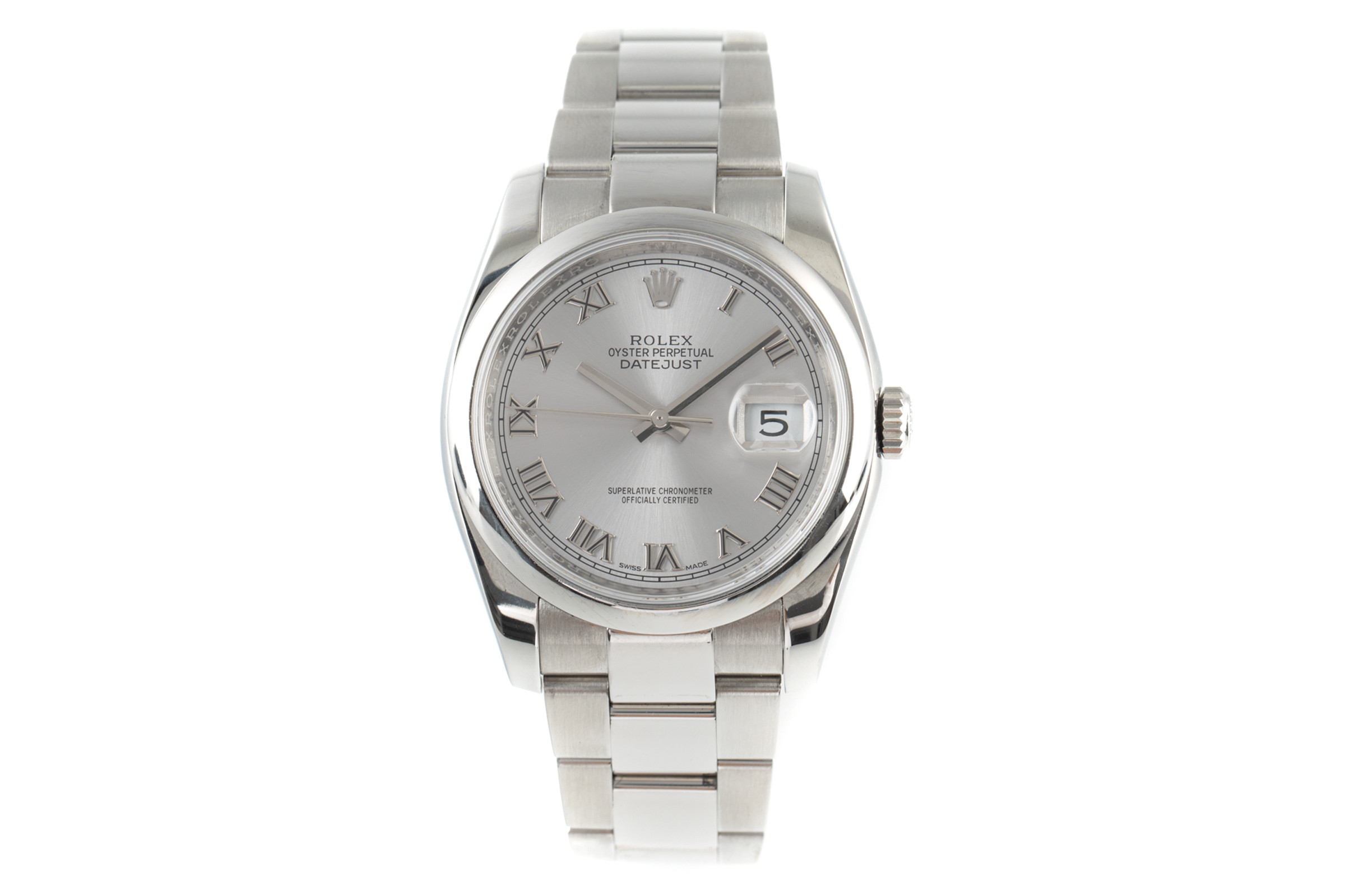 Rolex Datejust steel automatic Kal. 3135 Ref. 116200