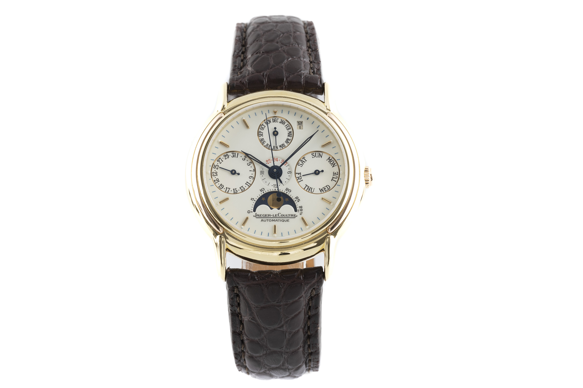 Jaeger-LeCoultre Odysseus 18 ct gold automatic Kal. 889/1/440 Ref. 166.7.30