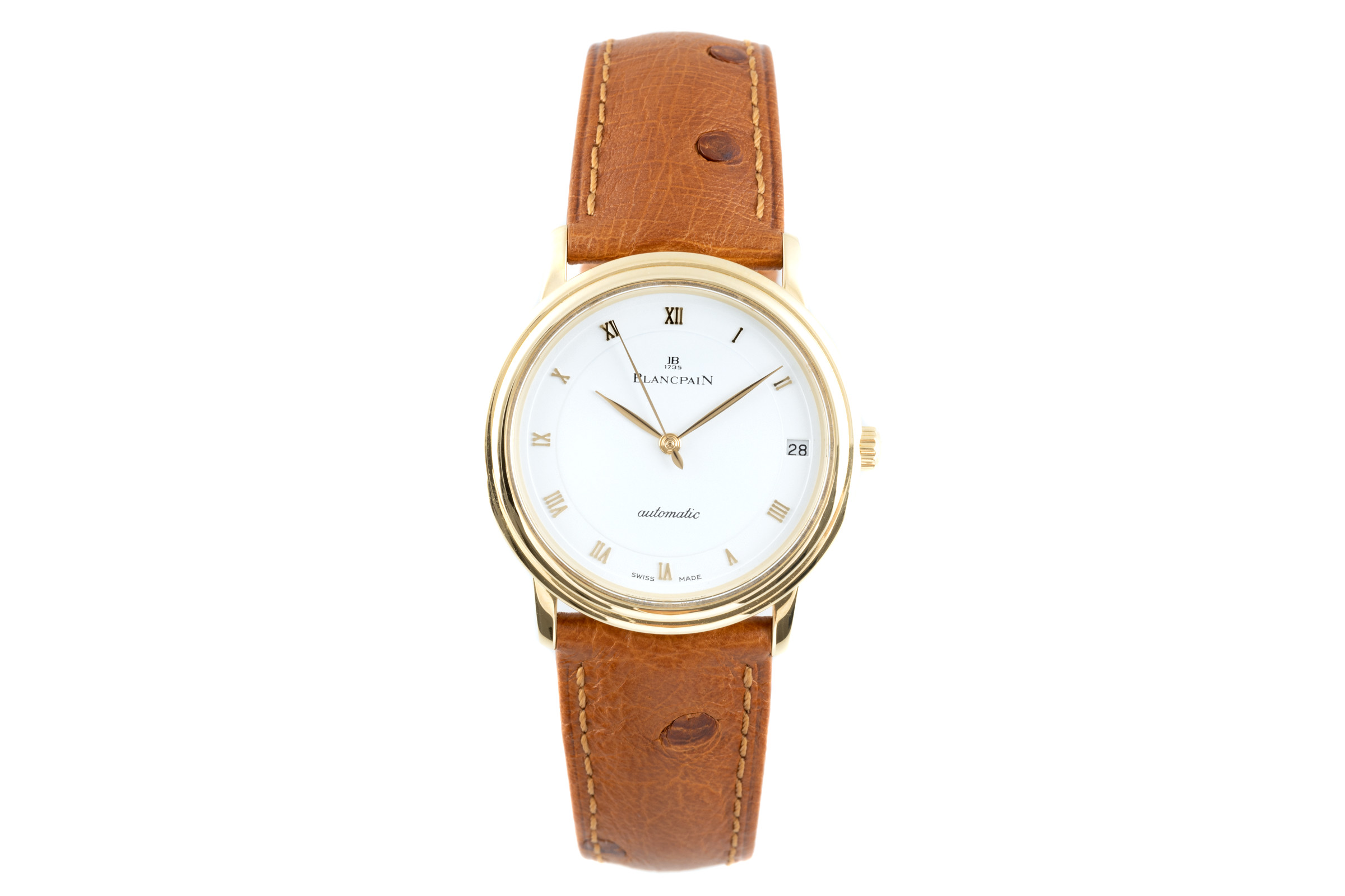 Blancpain Villeret 18 ct gold automatic Kal. 11.51 Ref. 1151-1418