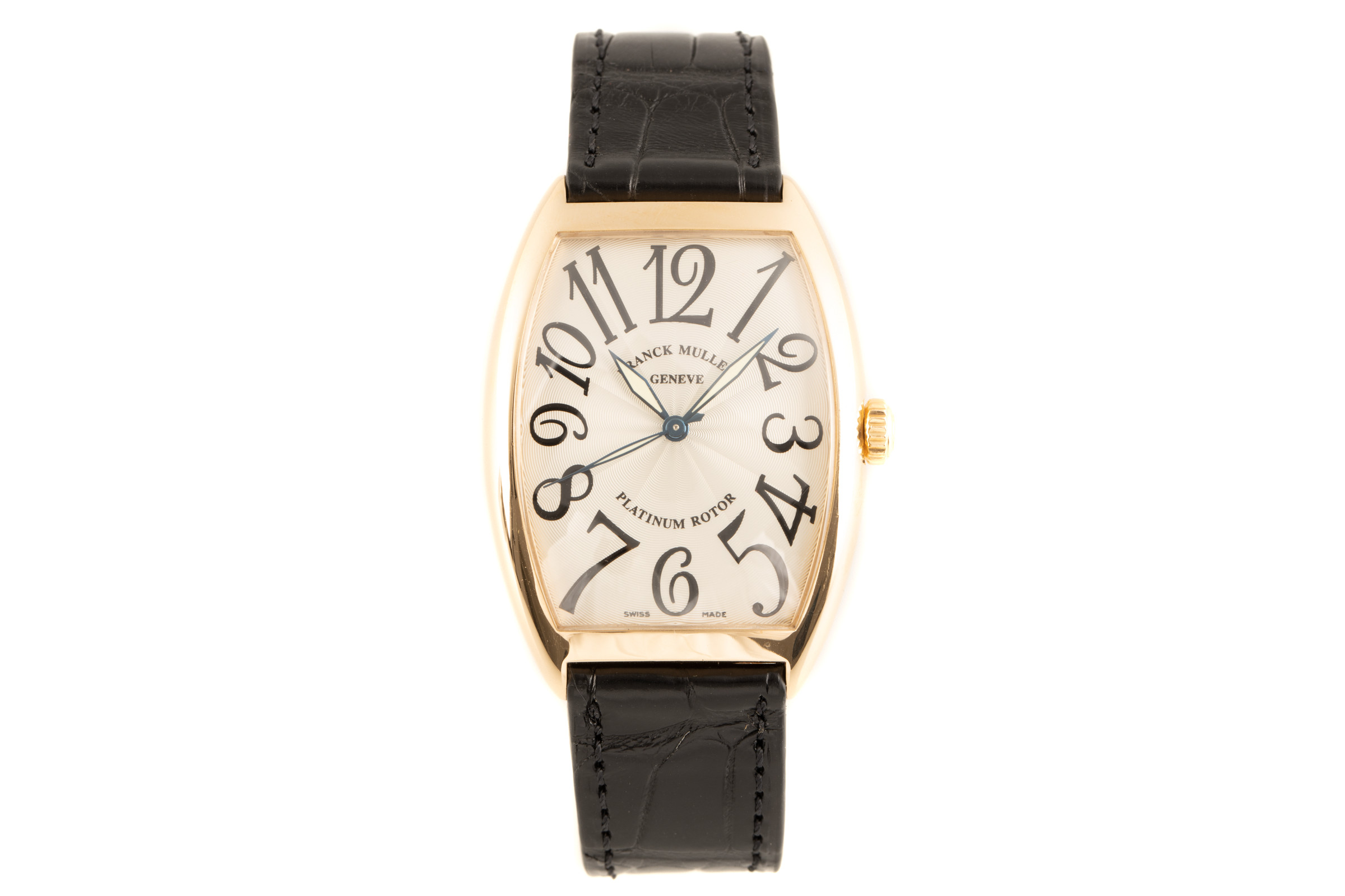 Franck Muller Curvex 18 ct red gold automatic Kal. 2800 Ref. 6850 SC