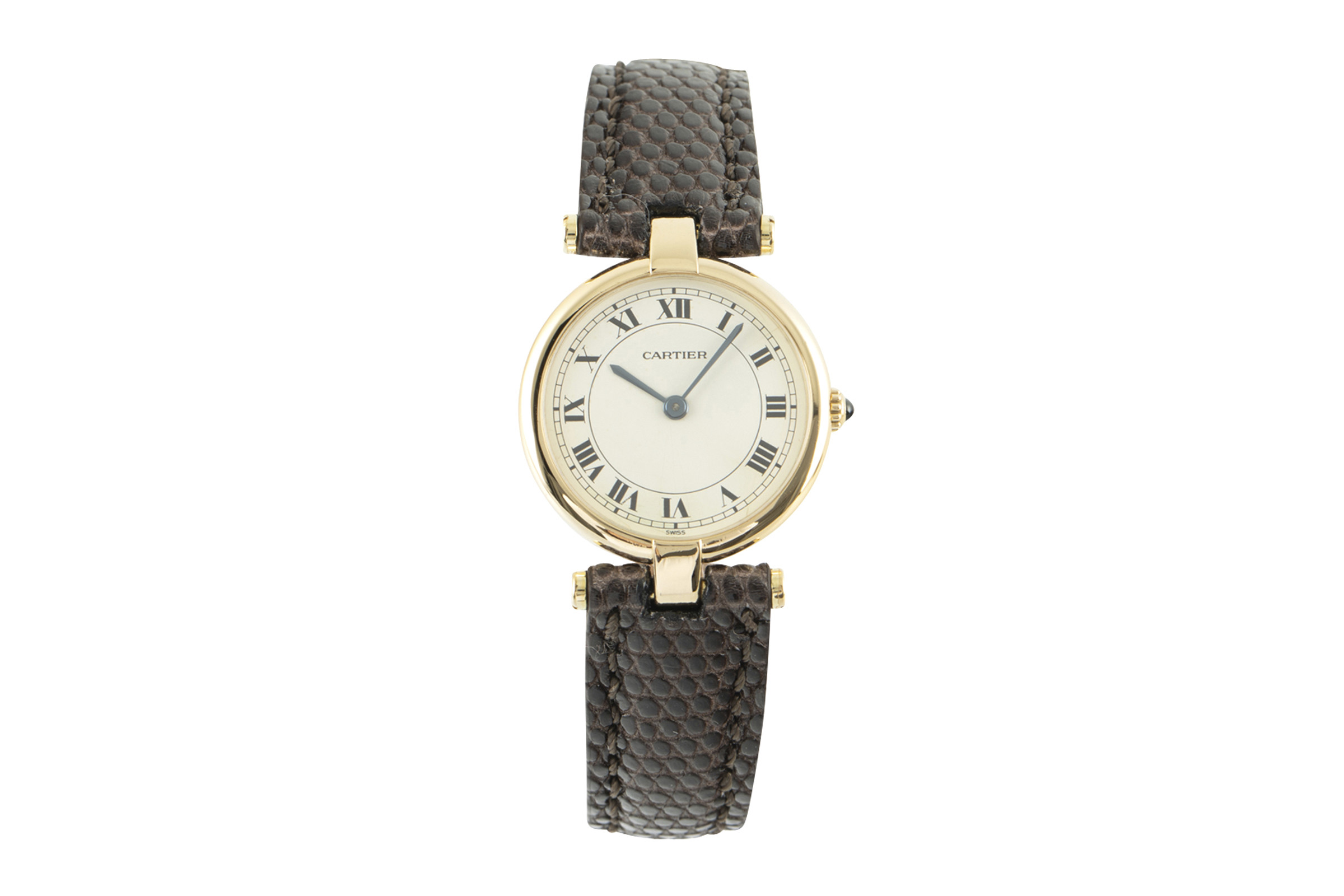 Cartier Vendome 18 ct gold quartz Kal. 81 Ref. 881002