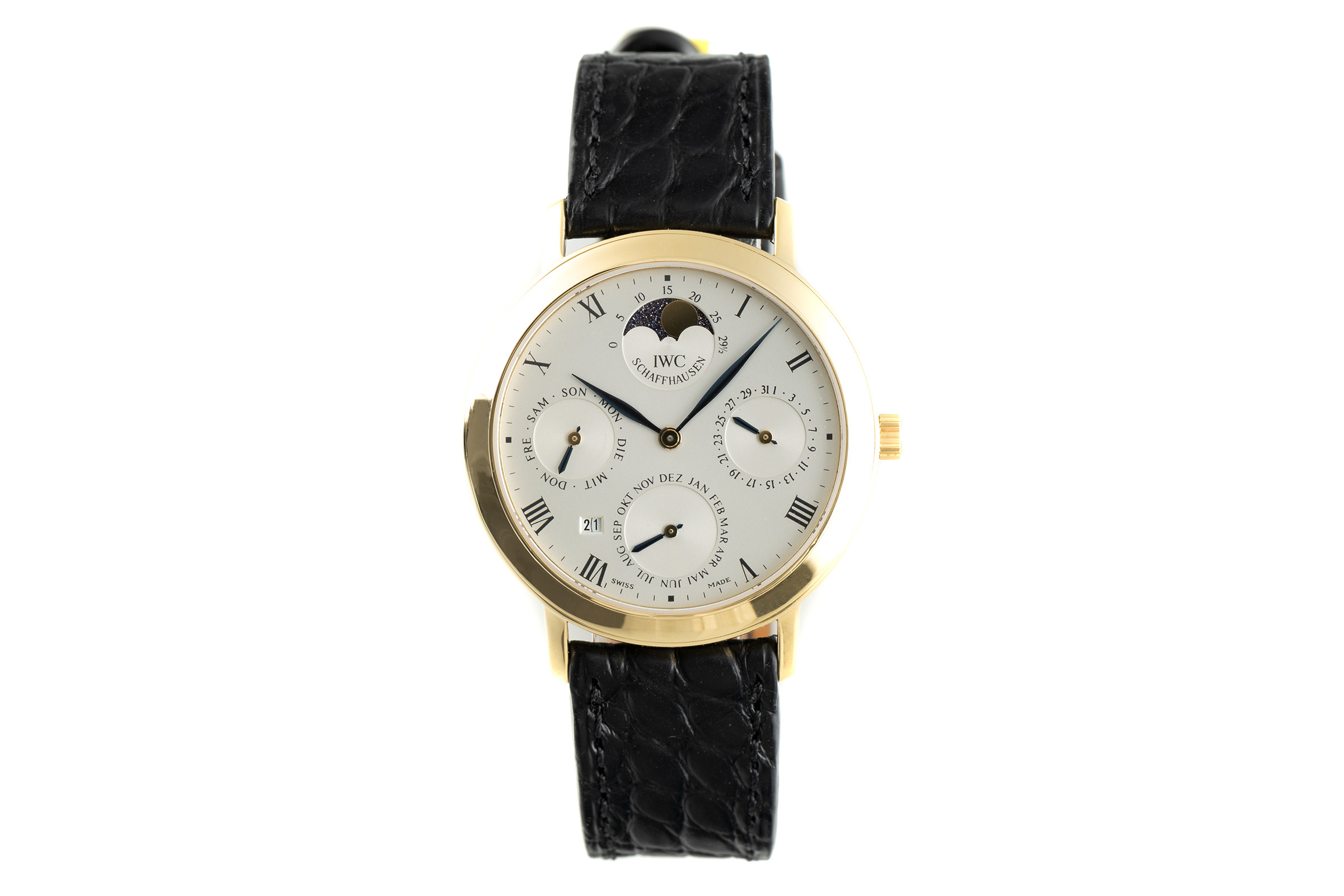 IWC Portofino 18 ct gold manual winding Kal. 84961 Ref. 2050