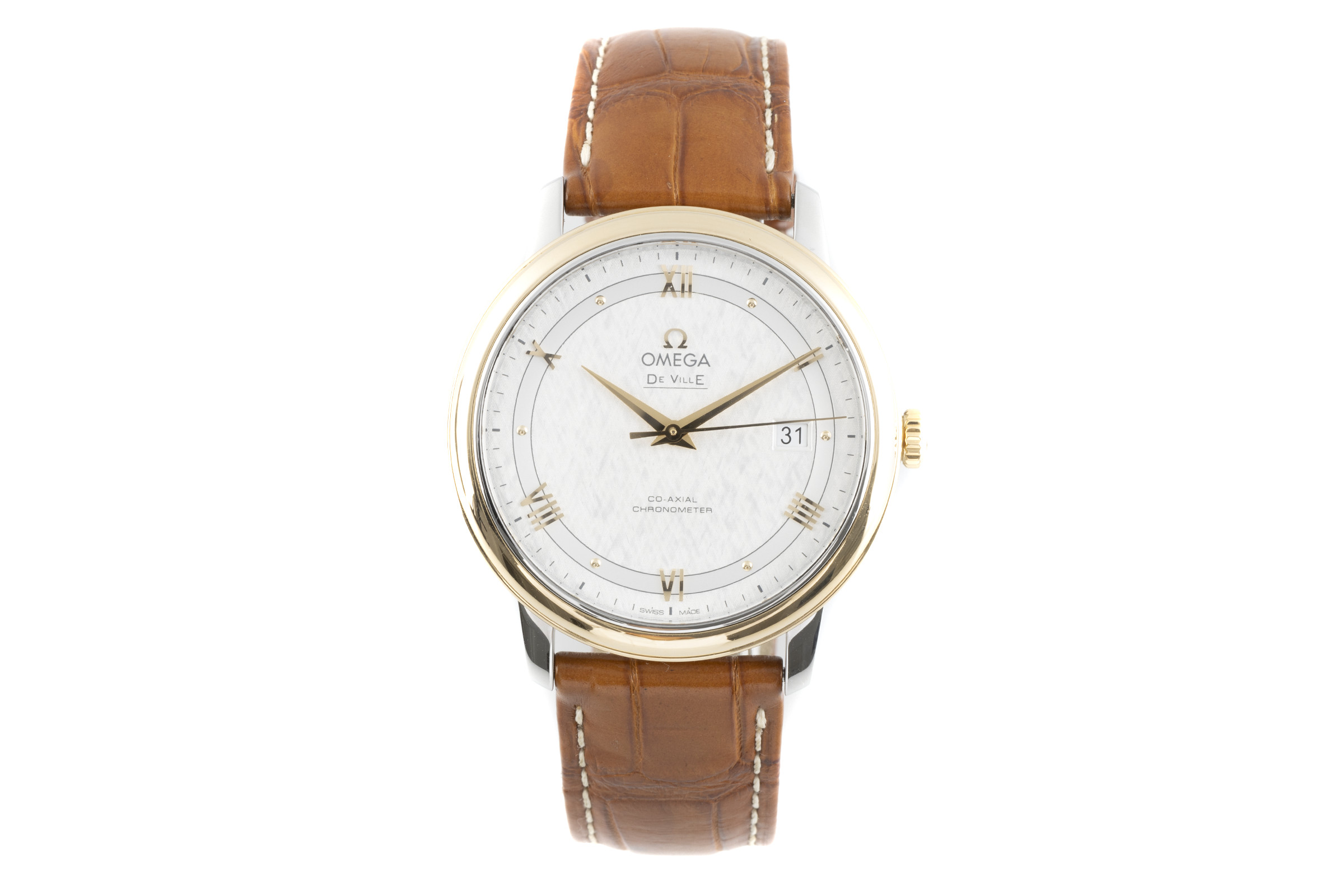 Omega De Ville steel / gold automatic Kal. 2500 Ref. 424.23.40.20.02.001