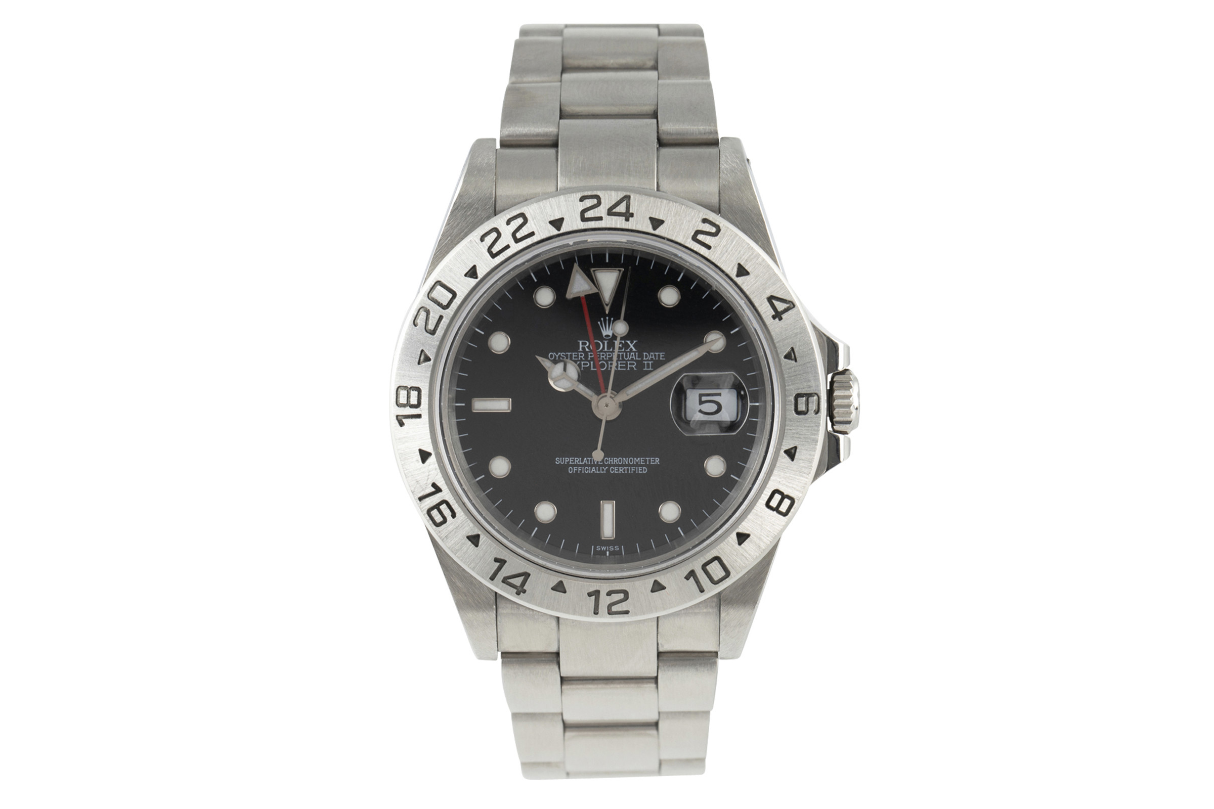 Rolex Explorer II steel automatic Kal. 3185 Ref. 16570