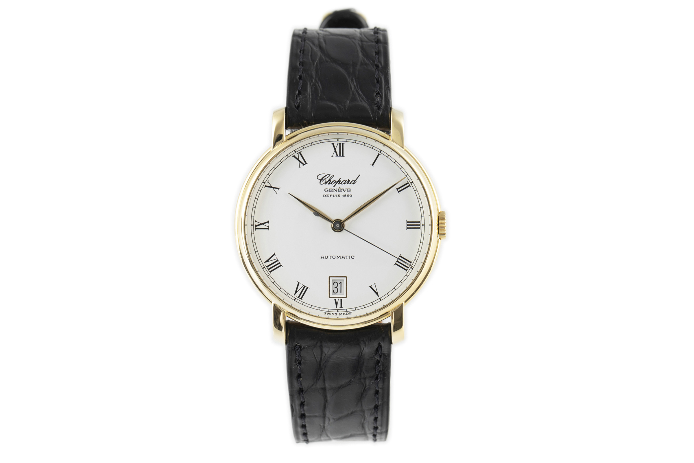 Chopard Geneve 18 ct gold automatic Kal. 889/1 Ref. 16/1235