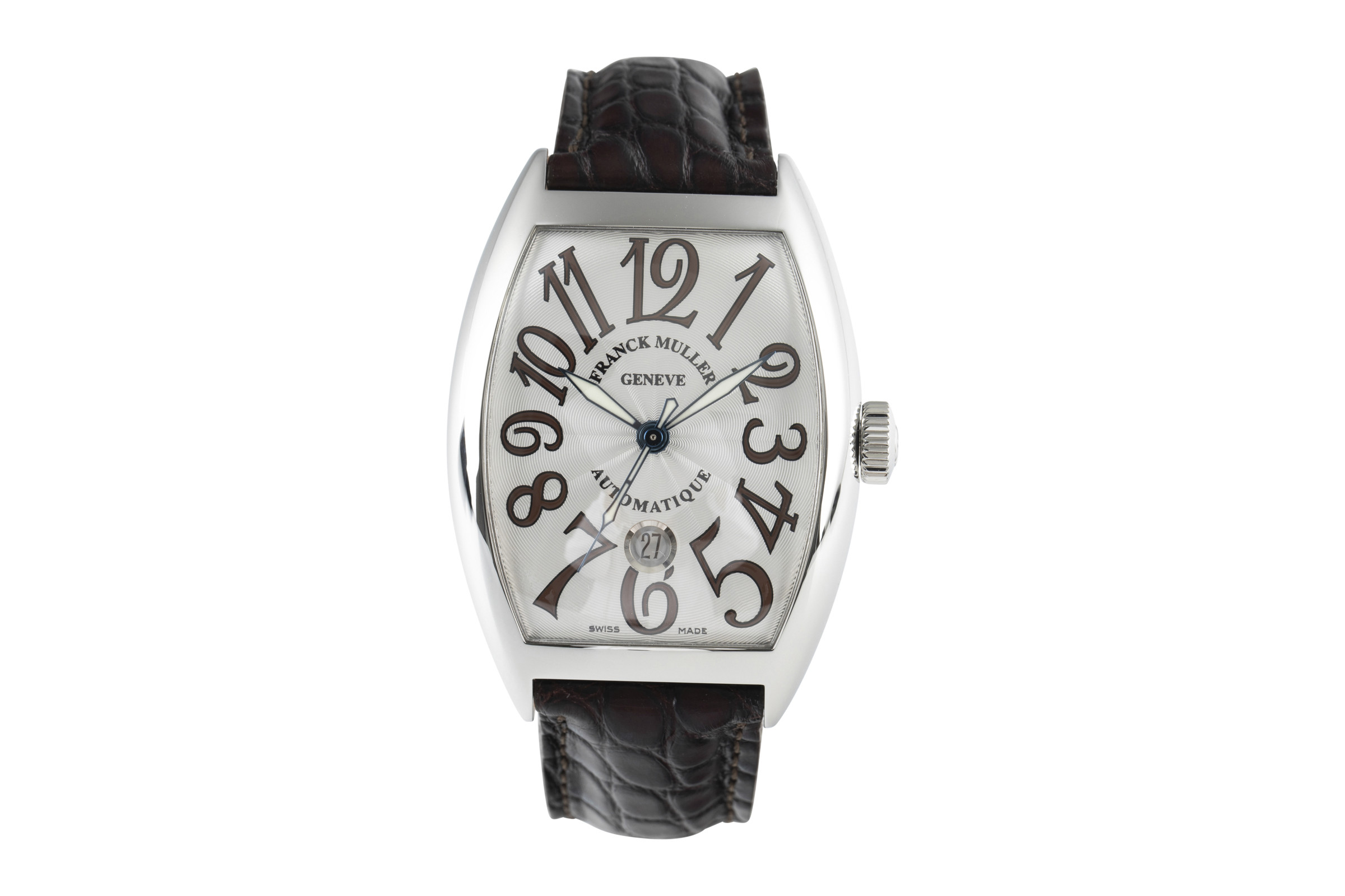 Franck Muller Casablanca steel automatic Kal. FM 800 Ref. 8880BSCDT
