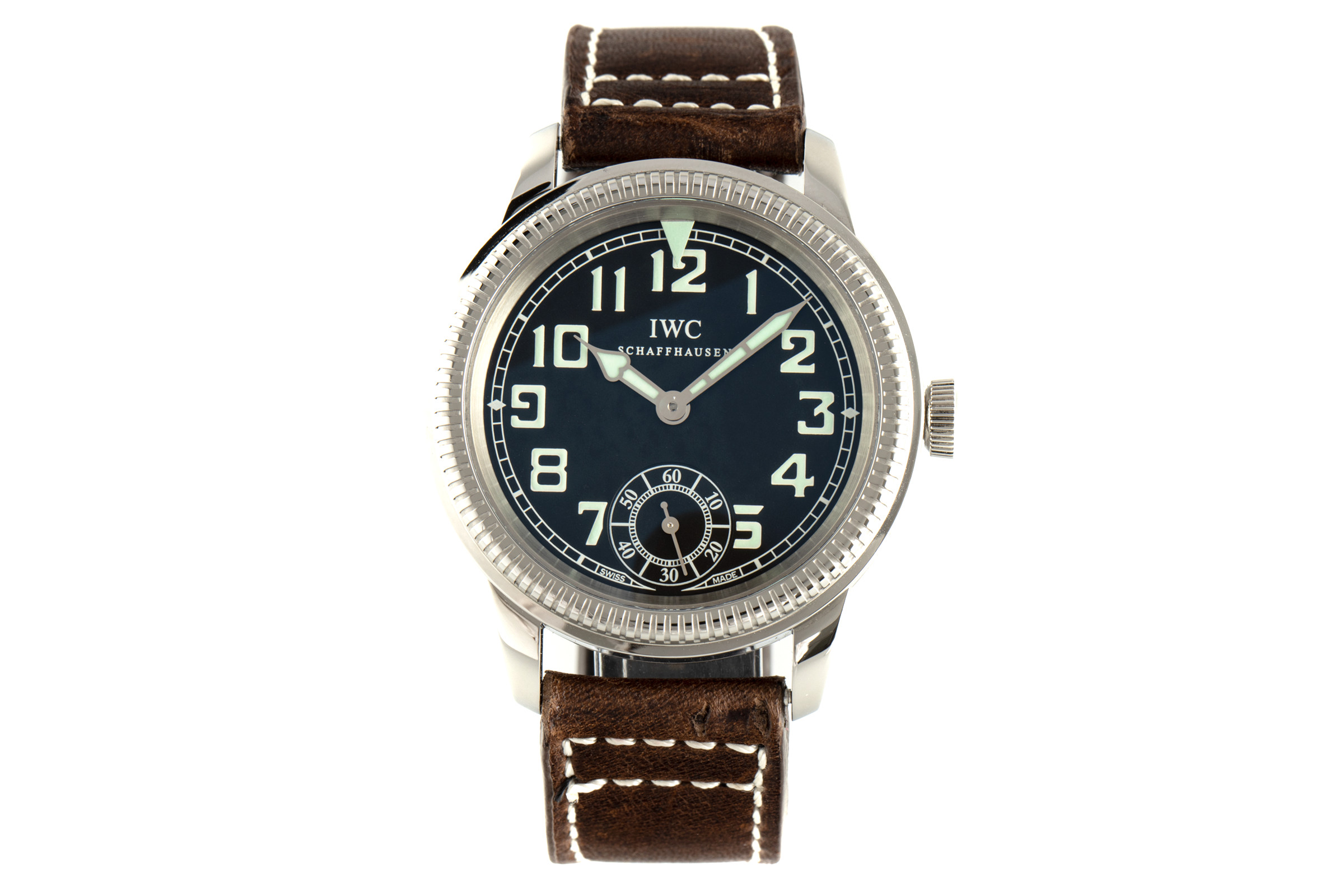 IWC Pilot steel manual winding Kal. 98300 Ref. 3254