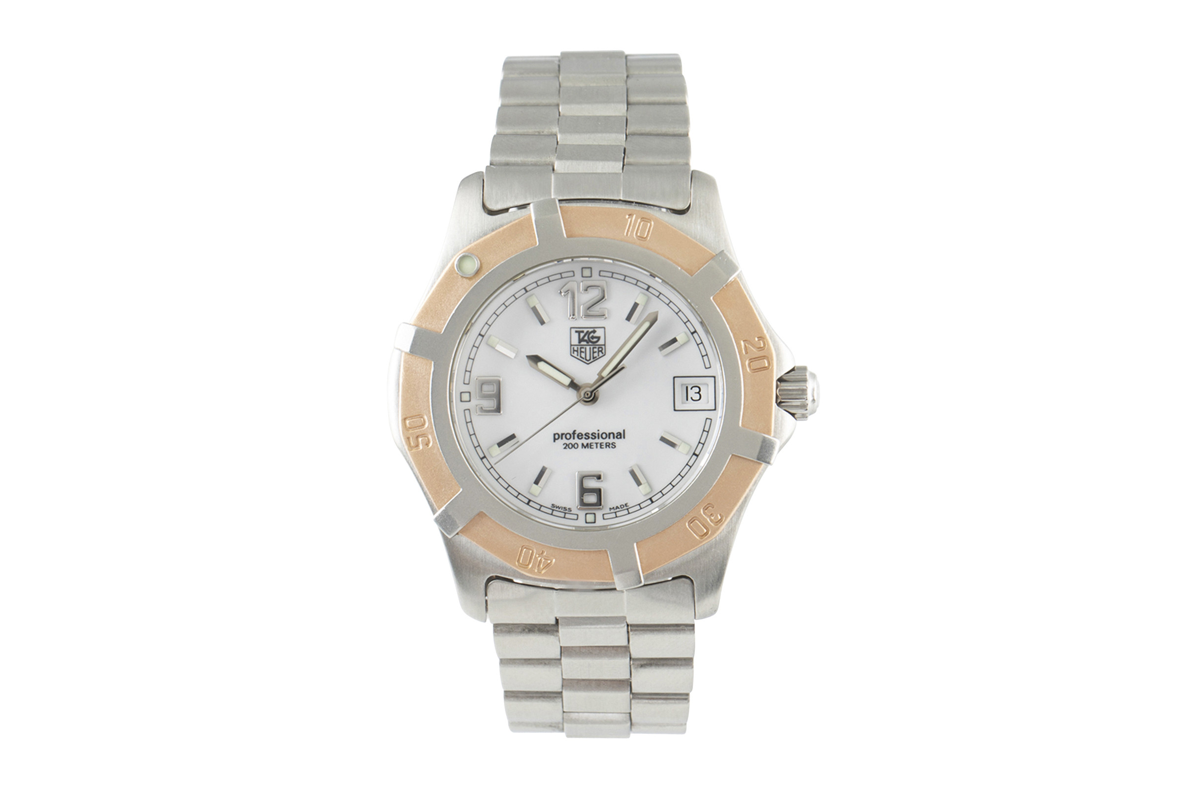 Tag Heuer 2000 tantalum / gold quartz Ref. WN1150