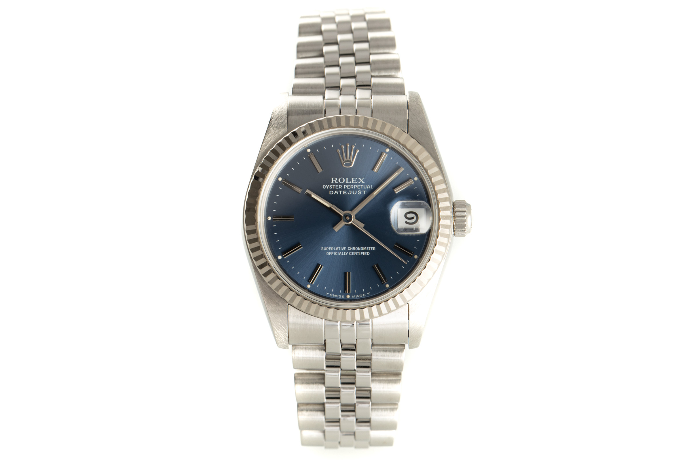 Rolex Datejust steel / white gold automatic Kal. 2135 Ref. 68274