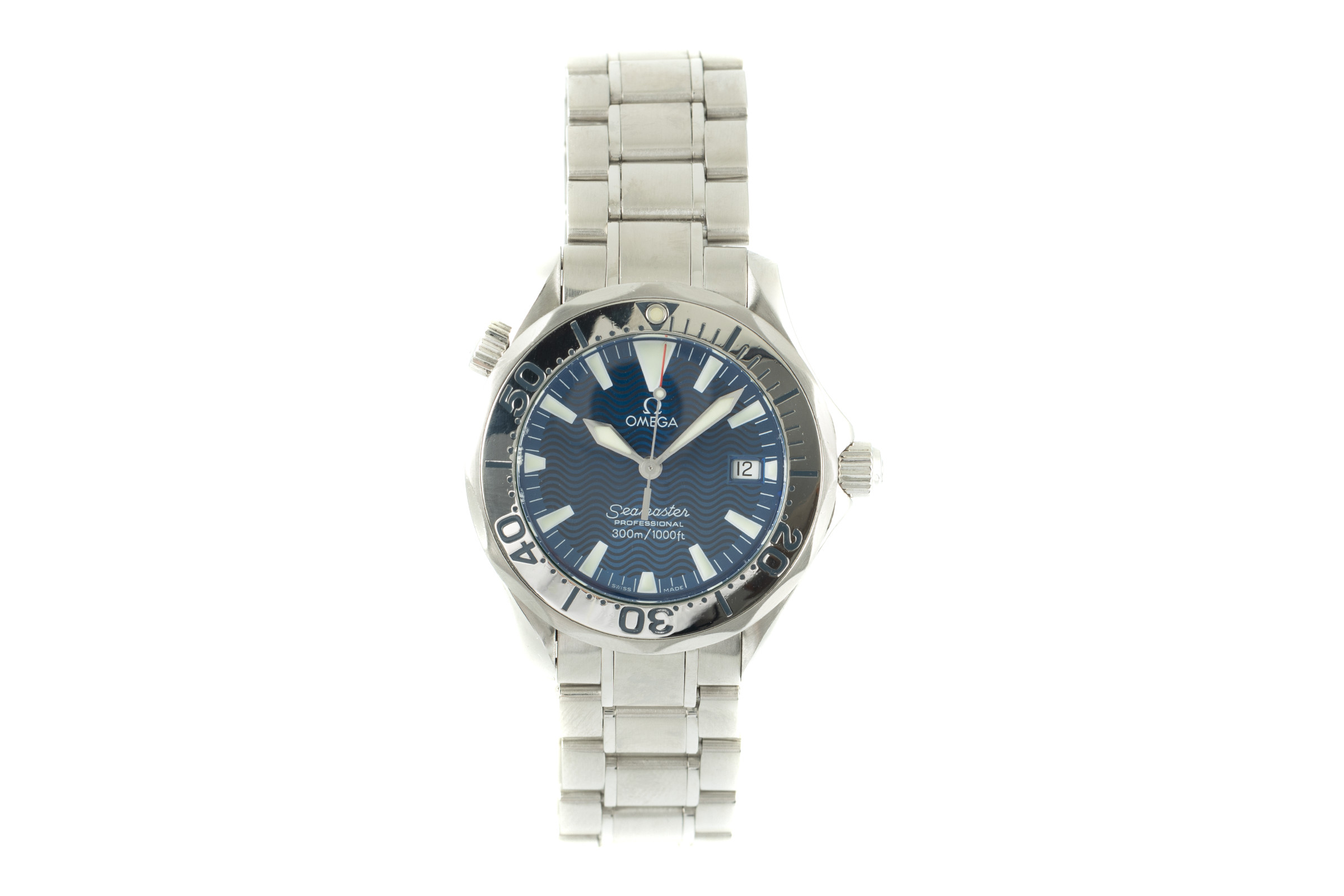 Omega Seamaster steel quartz Kal. 1538 Ref. 2263.80.00