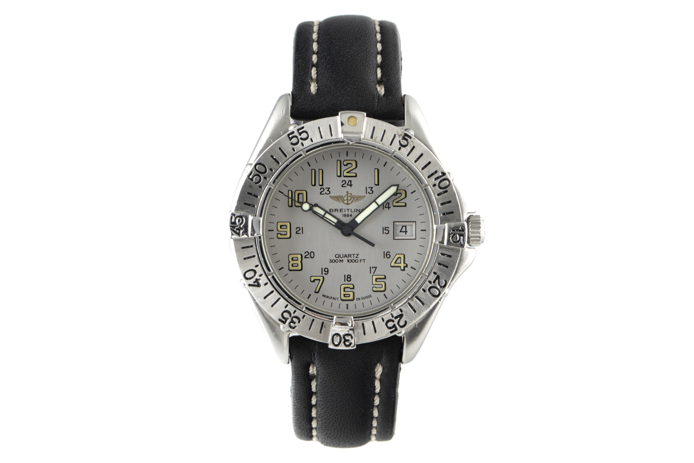 Breitling Colt steel quartz Kal. B57 Ref. A57035