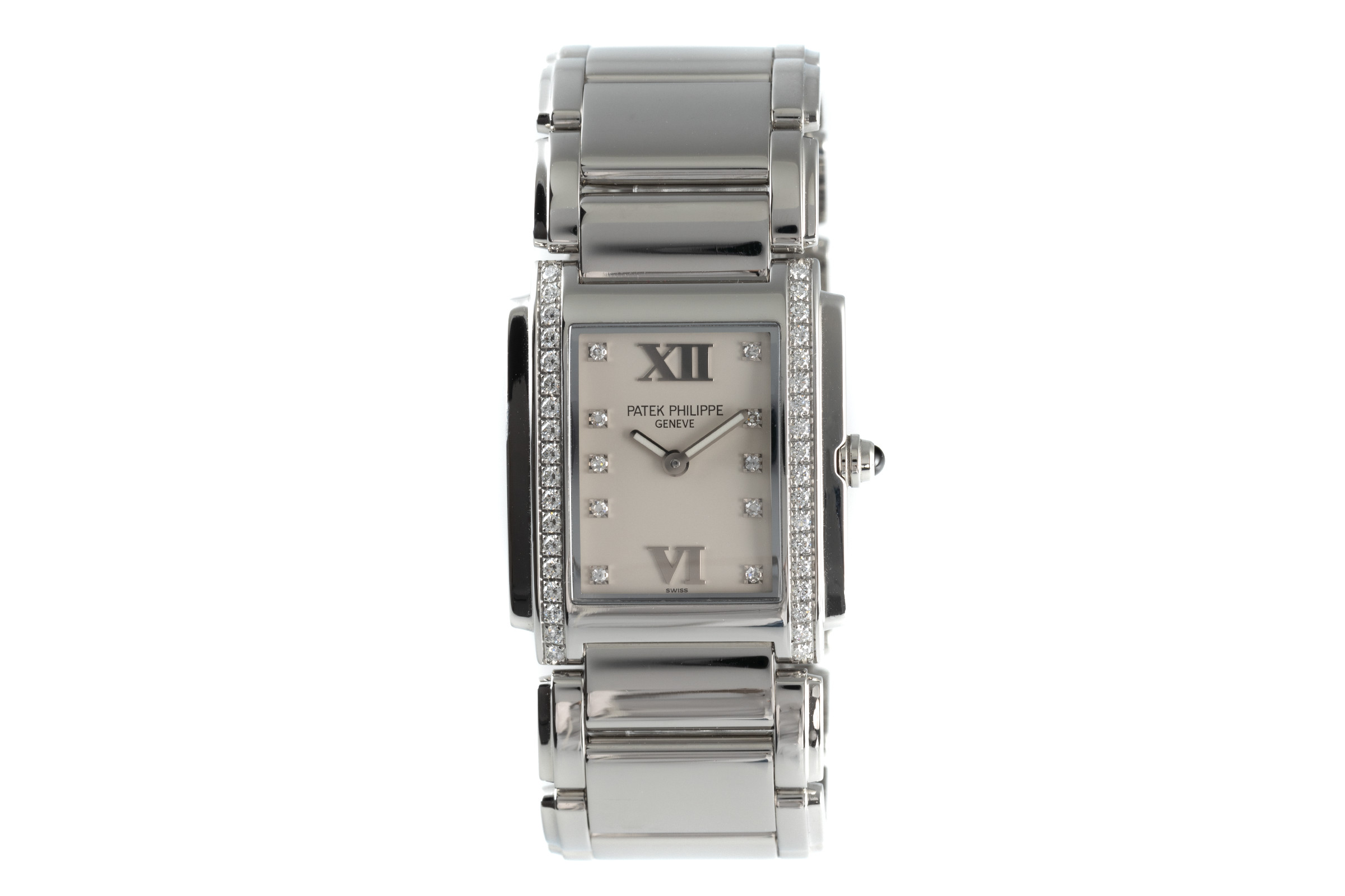 Patek Philippe Twenty 4  steel quartz Kal. E15 Ref. 4910/10