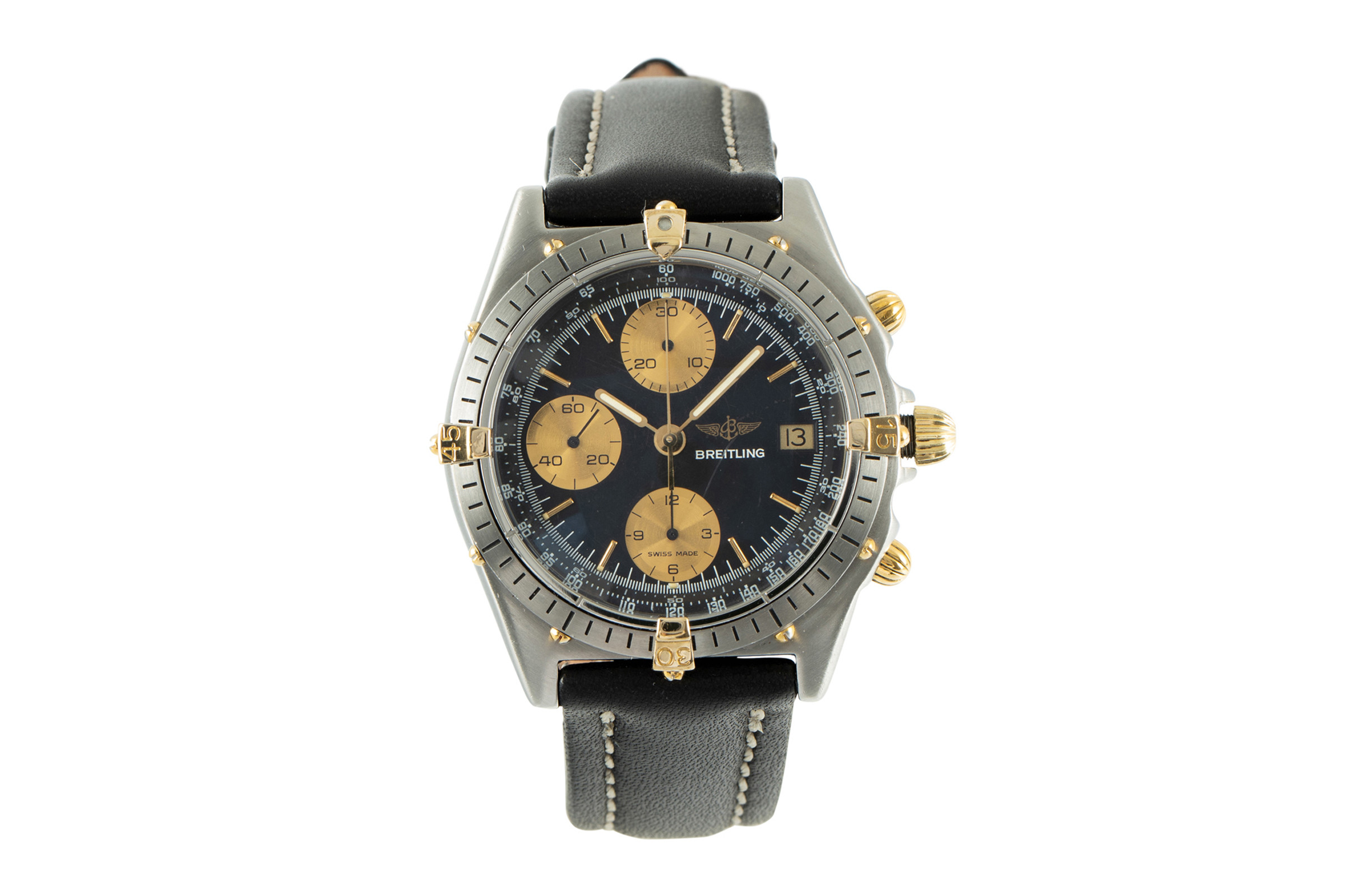 Breitling Chronomat chronograph steel / gold automatic Ref. 81.950