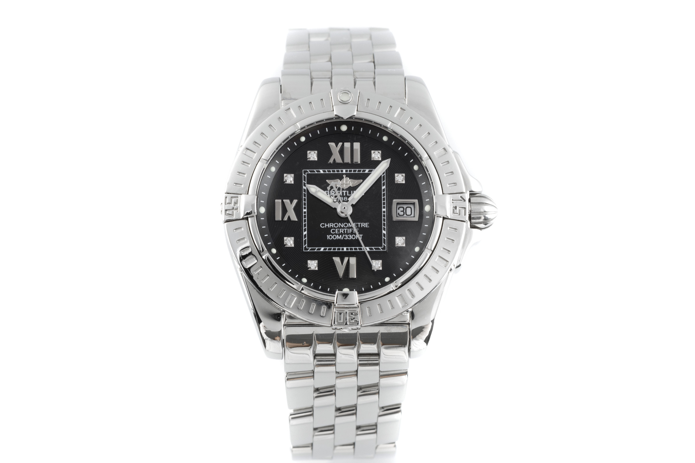 Breitling Cockpit steel quartz Kal. B71 Ref. A7135612/B737