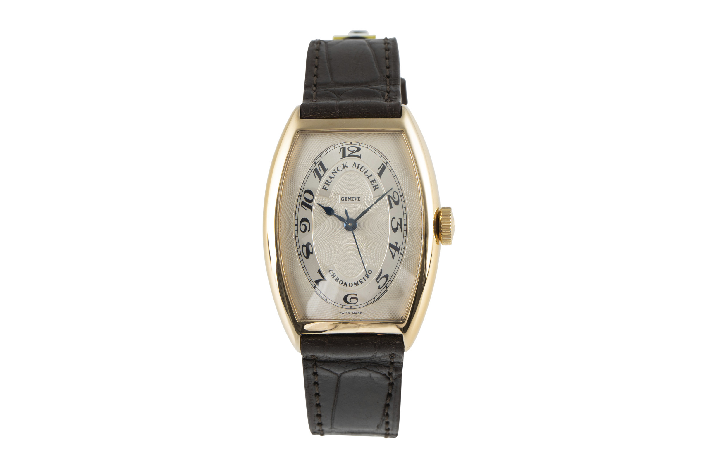 Franck Muller Chronometro 18 ct gold manual winding Kal. 2800 Ref. 5850