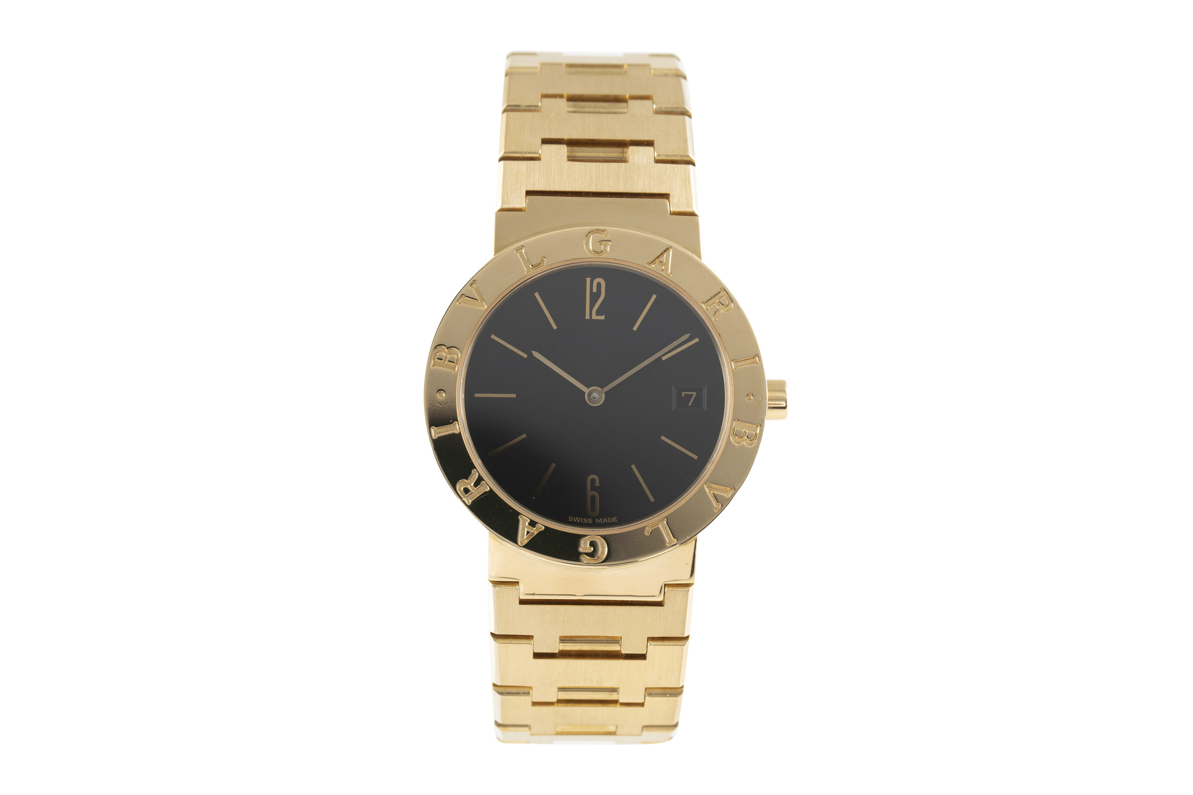 Bvlgari Bvlgari 18 ct gold quartz Kal. 732MBEG Ref. BB33GG
