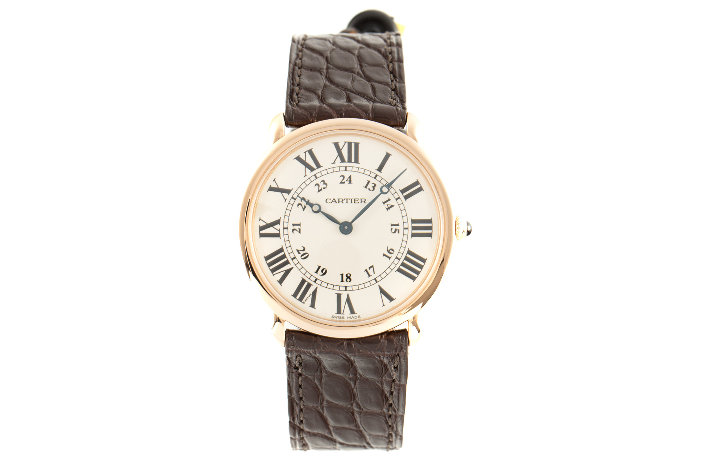 Cartier Ronde Louis 18 ct gold manual winding Kal. 430MC Ref. W6800251, 2889